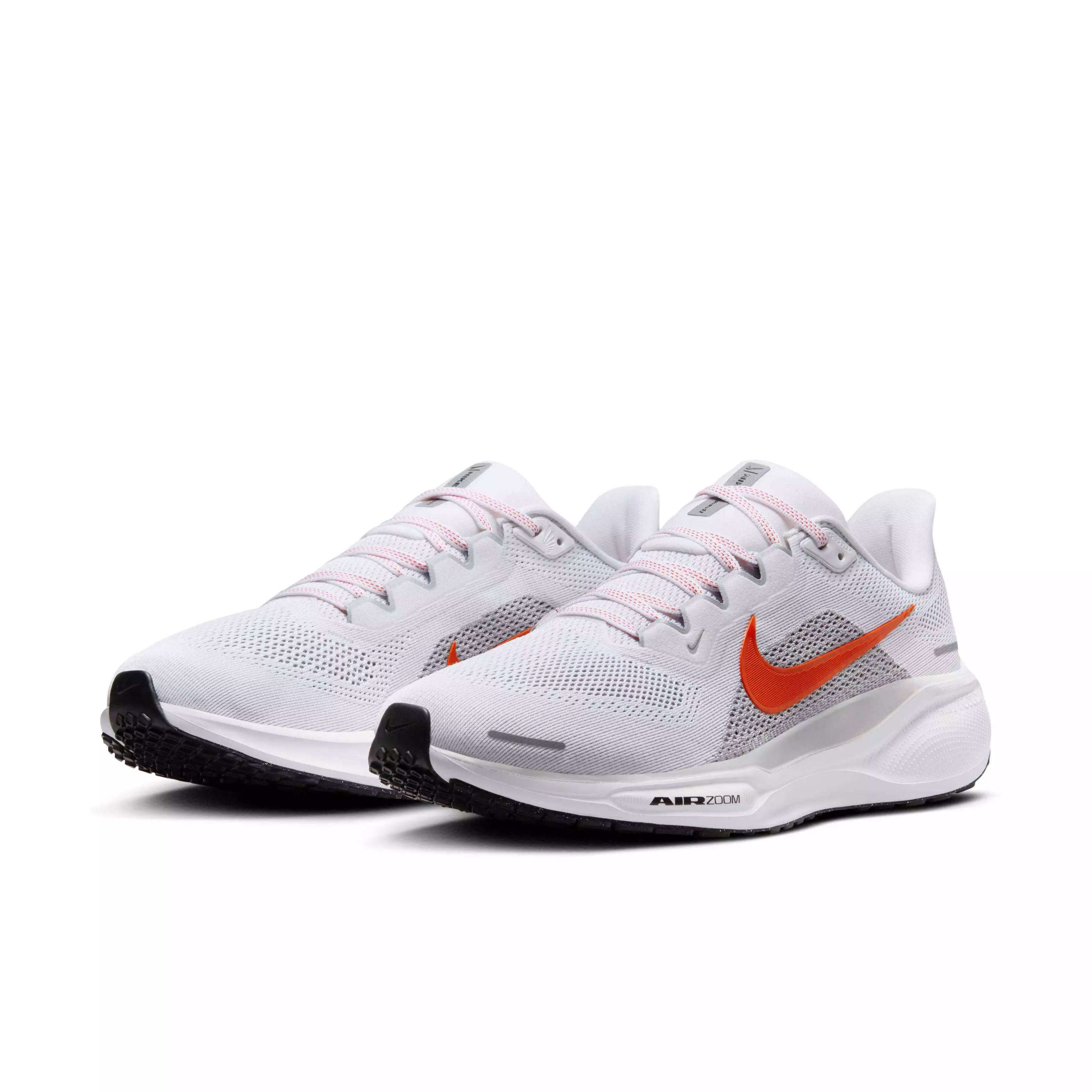 Nike Pegasus 41 "White/Wolf Grey/Black/Picante Red" Men's Running Shoe - WHITE/GREY/BLACK/RED