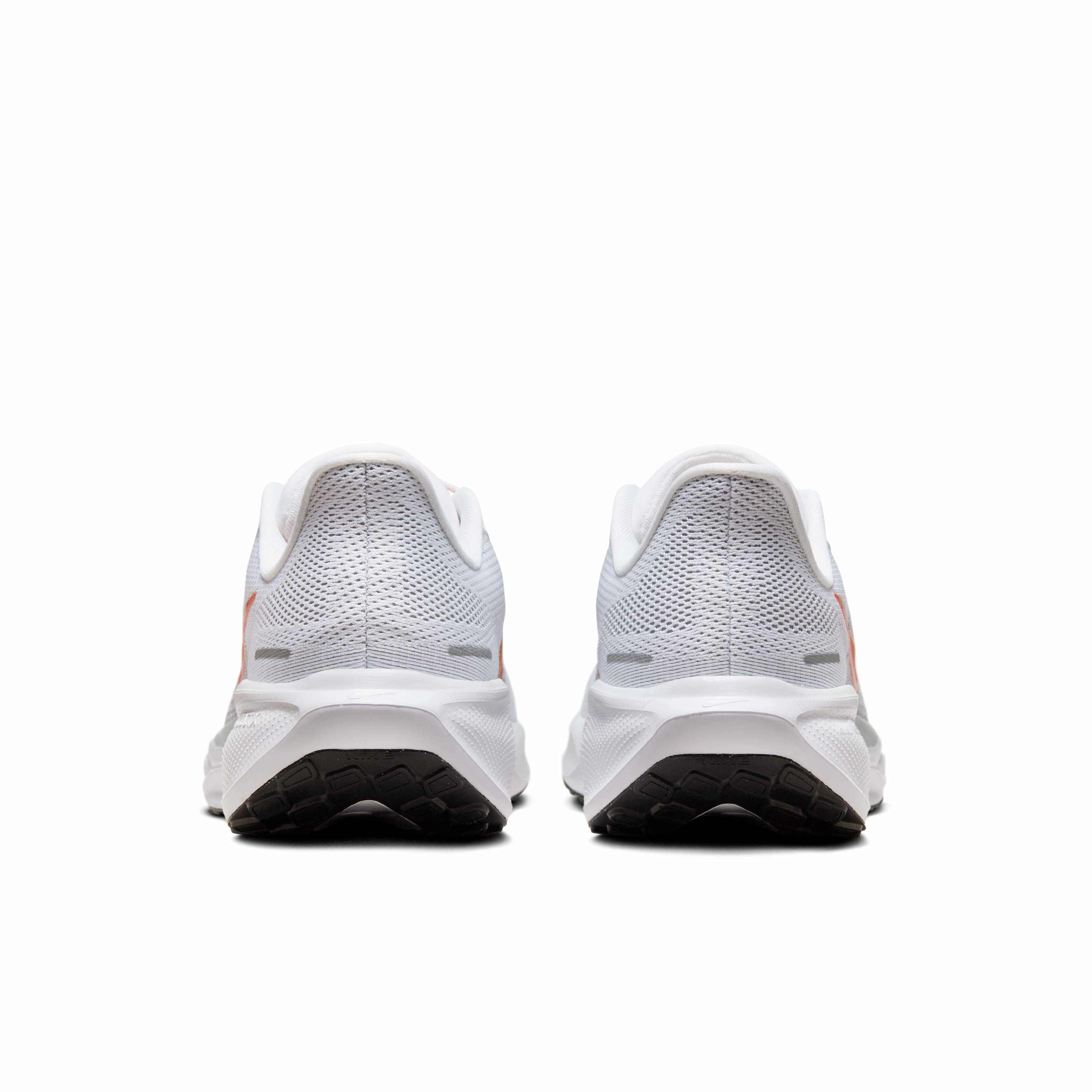 Nike Pegasus 41 "White/Wolf Grey/Black/Picante Red" Men's Running Shoe - WHITE/GREY/BLACK/RED Thumbnail View 5