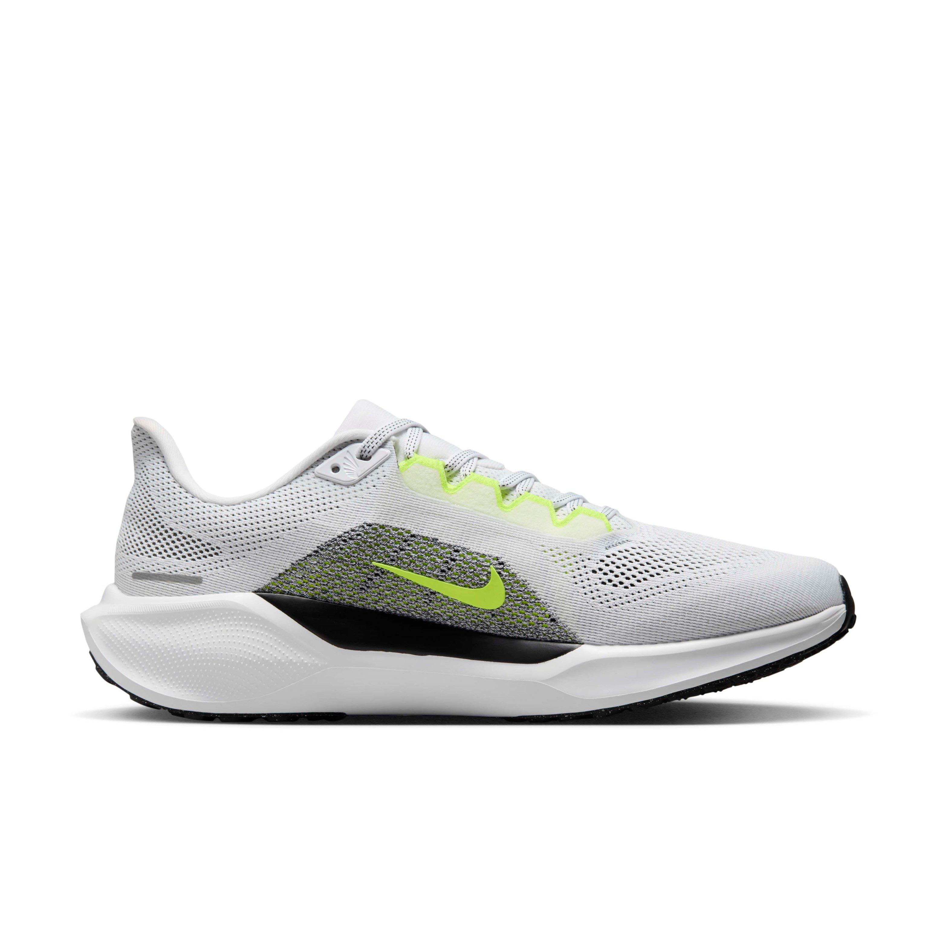 Nike Pegasus 41 "White/Black/Volt" Men's Running Shoe - WHITE/BLACK/VOLT Thumbnail View 1