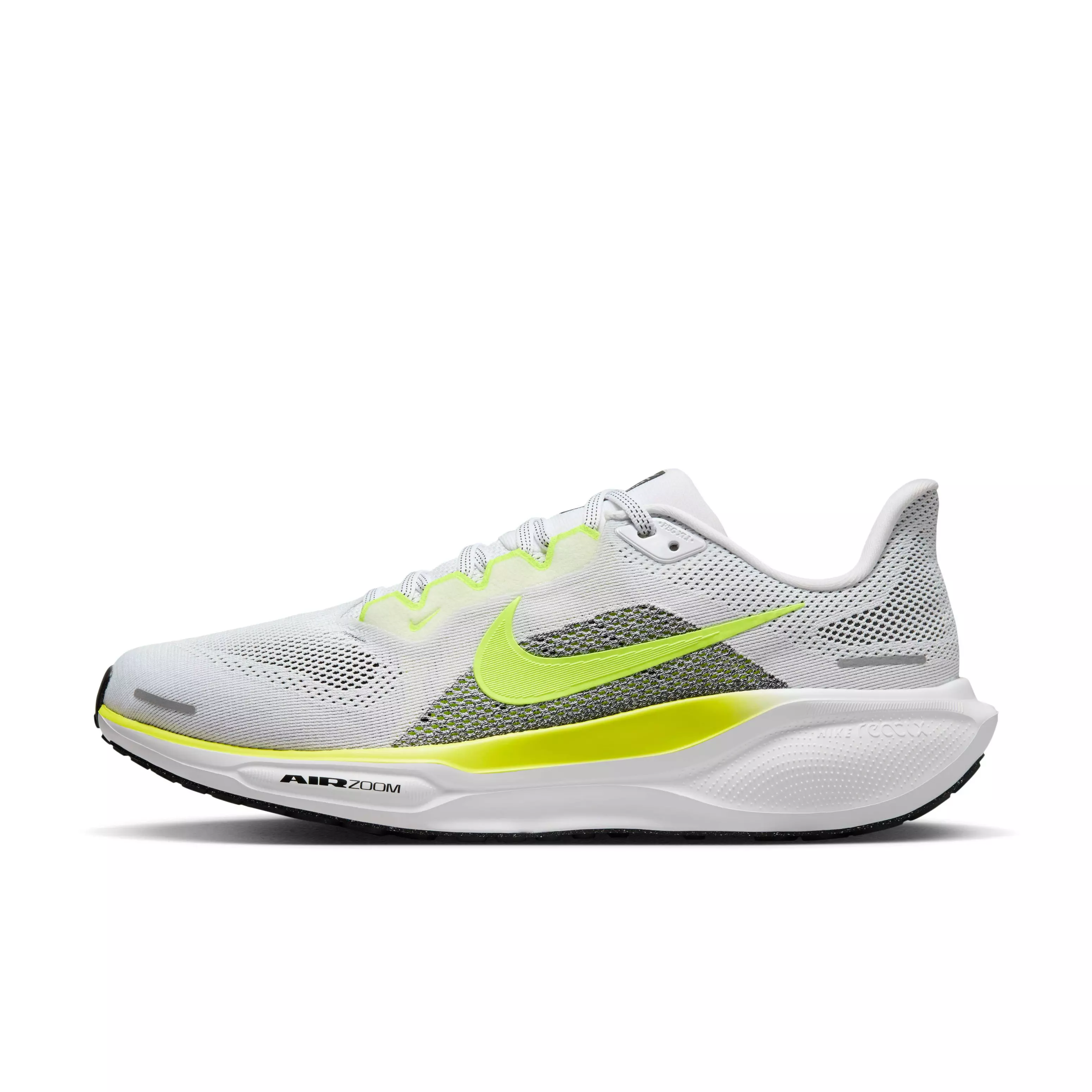 Nike Pegasus 41 "White/Black/Volt" Men's Running Shoe - WHITE/BLACK/VOLT