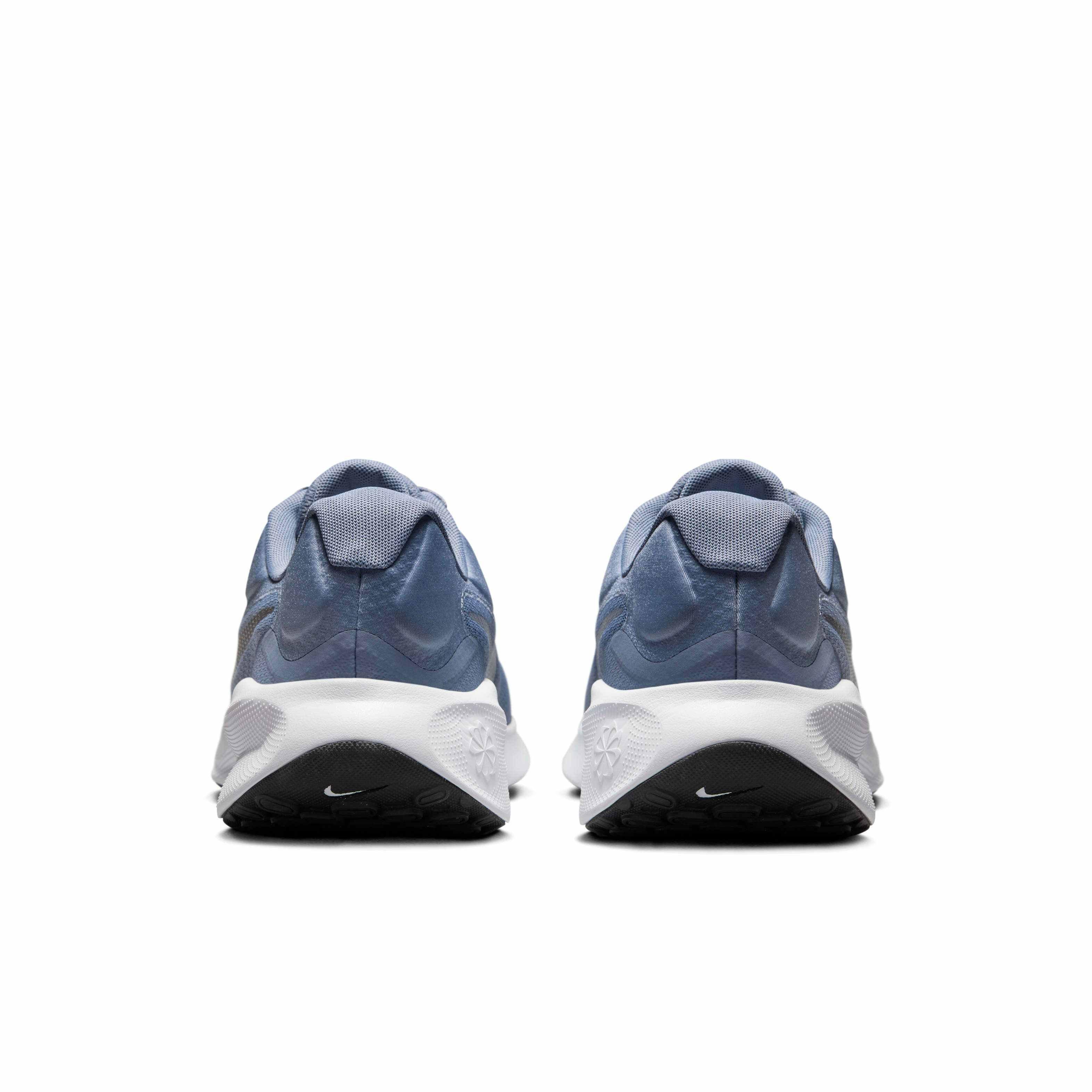 Nike Revolution 7 "Ashen Slate/White/Hyper Royal/Metallic Silver" Men's Running Shoe - SLATE/WHITE/ROYAL/SILVER Thumbnail View 5