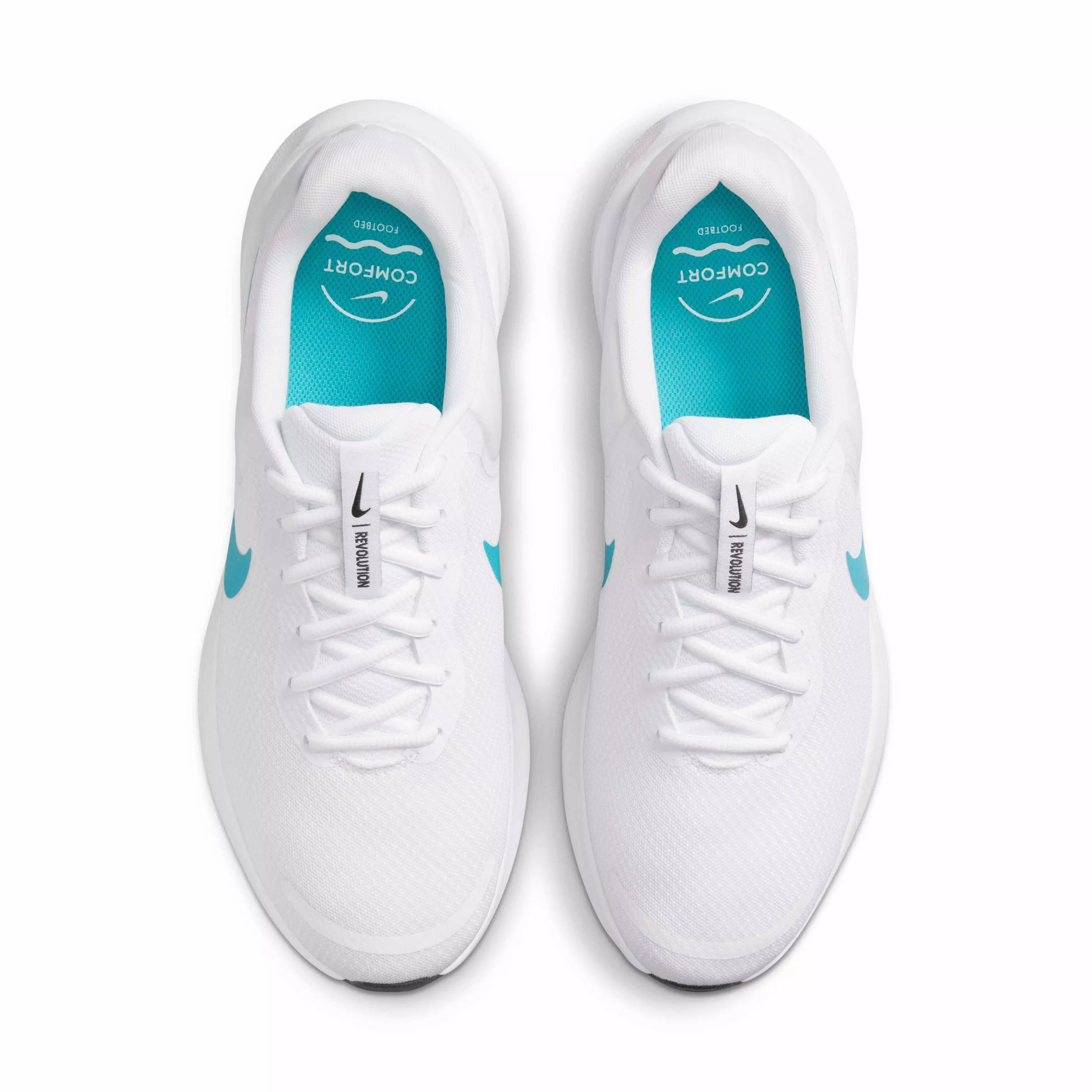 Nike Revolution 7 "White/Pure Platinum/Dusty Cactus" Men's Running Shoe - WHITE/PLATINUM/CACTUS