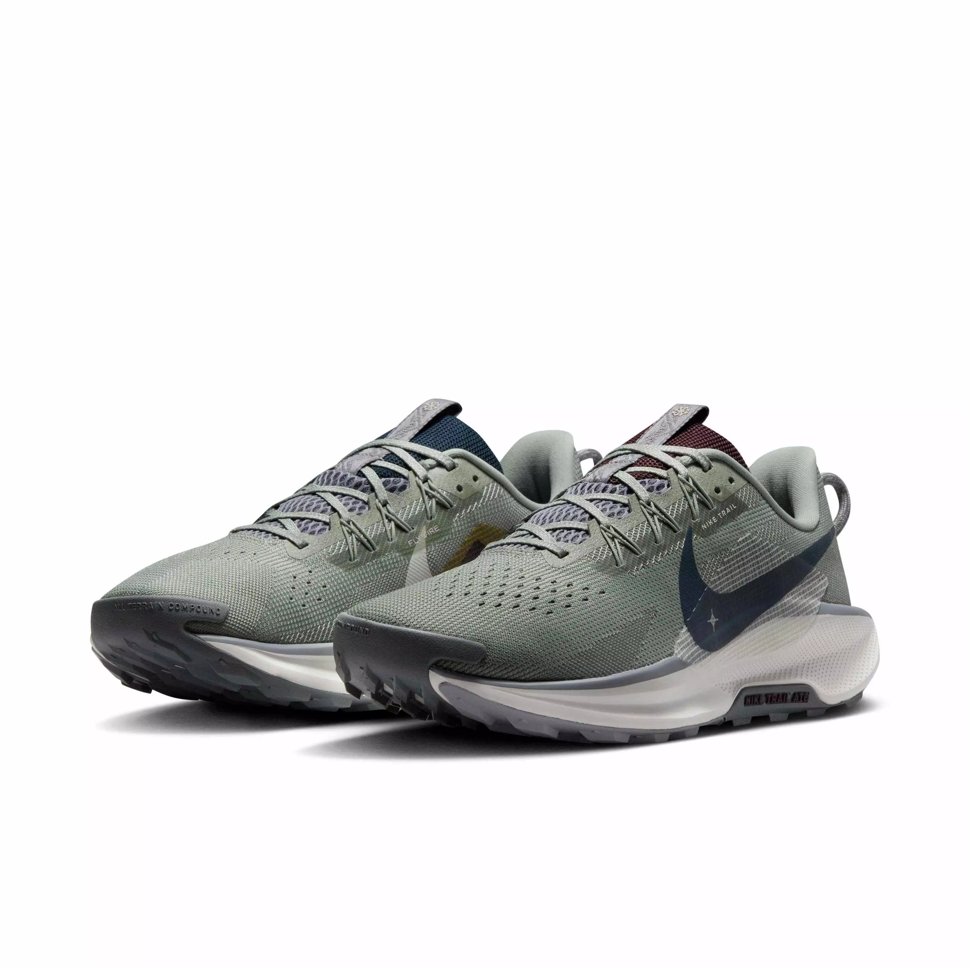 Nike Pegasus Trail 5 "Jade Horizon/Cement Grey/Phantom/Armory Navy" Men's Trail Running Shoe - JADE/GREY/PHANTOM/NAVY