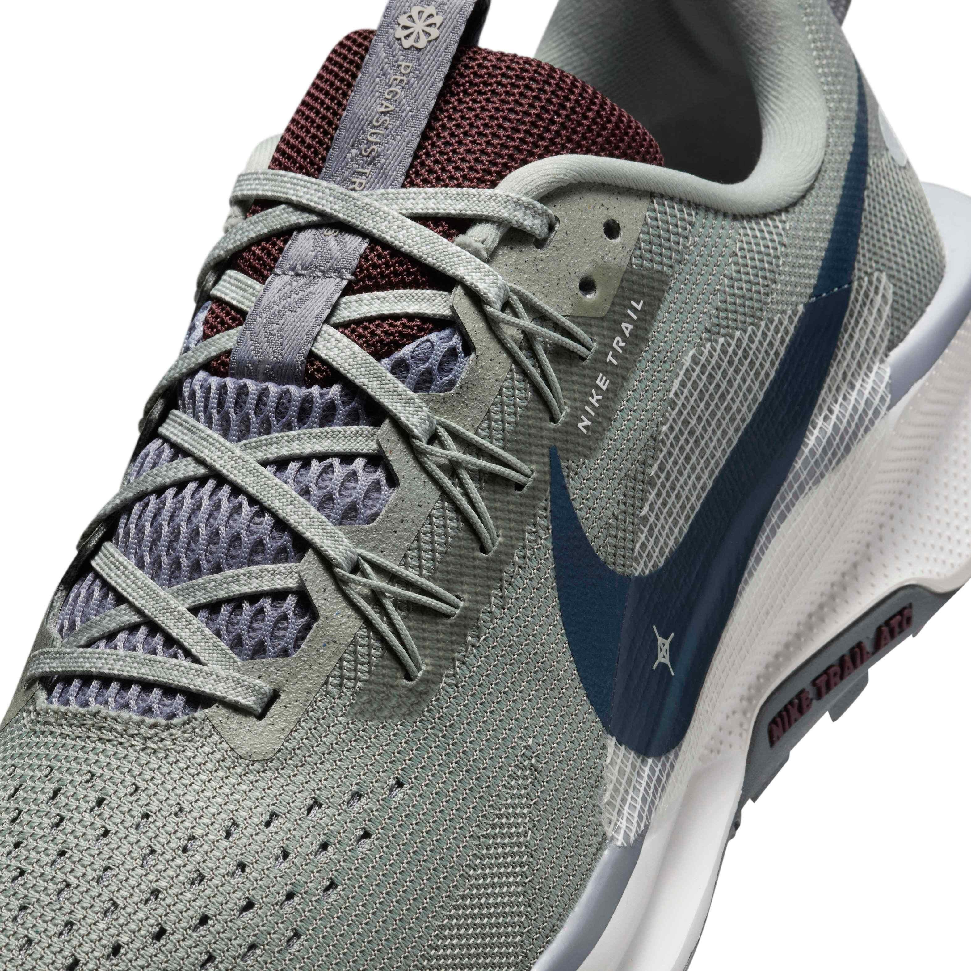 Nike Pegasus Trail 5 "Jade Horizon/Cement Grey/Phantom/Armory Navy" Men's Trail Running Shoe - JADE/GREY/PHANTOM/NAVY Thumbnail View 7