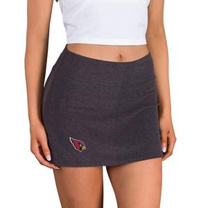 College Concepts Women's Arizona Cardinals Centerline Skort - Charcoal