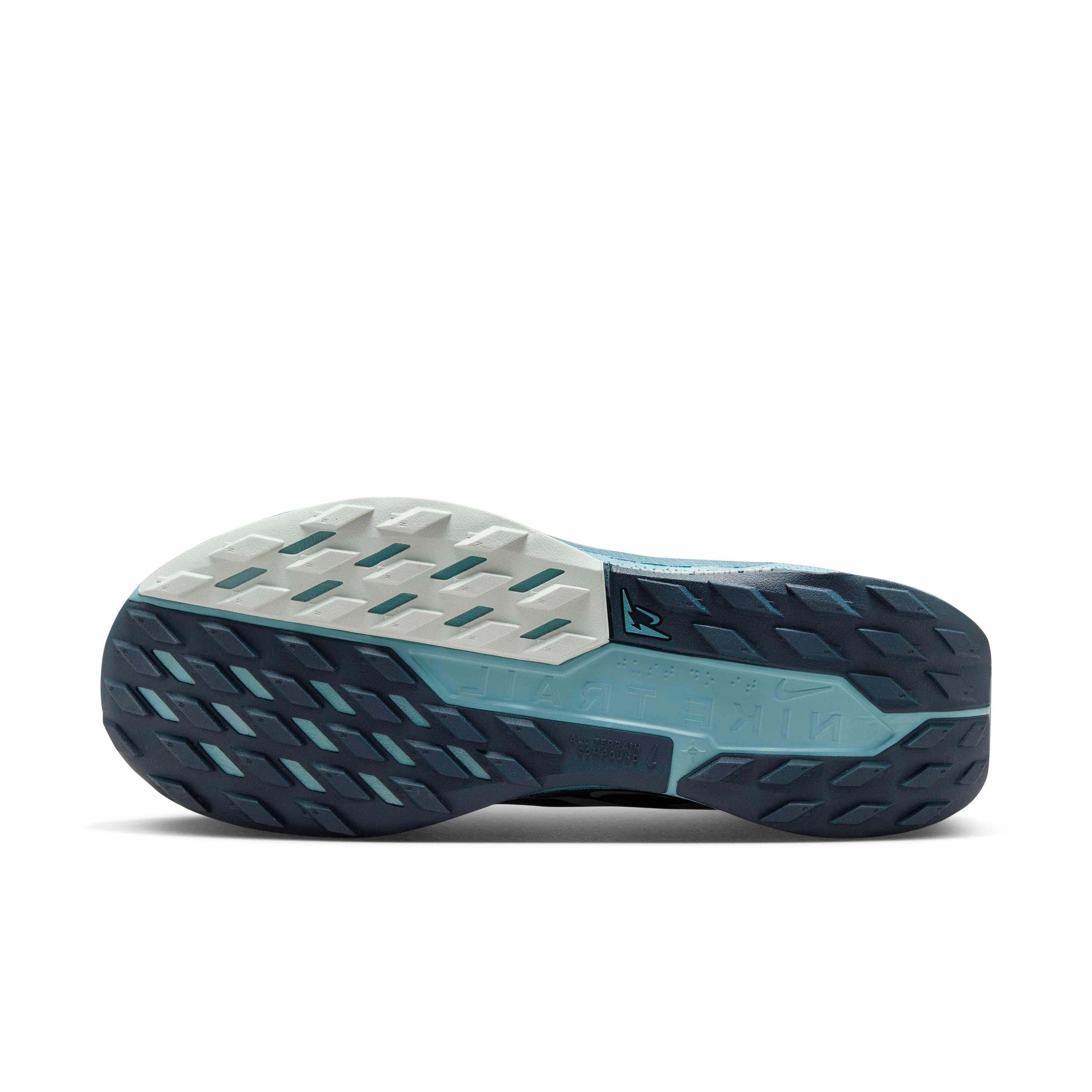 Nike Pegasus Trail 5 "Smokey Blue/Light Silver/Armory Navy/Smokey Blue" Men's Trail Running Shoe - BLUE/LT SILVER/NAVY/BLUE Thumbnail View 6