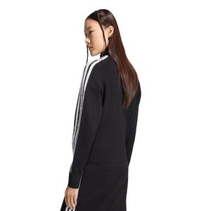 adidas Originals Women's Firebird Knit Track Top - Black/White - BLACK/WHITE