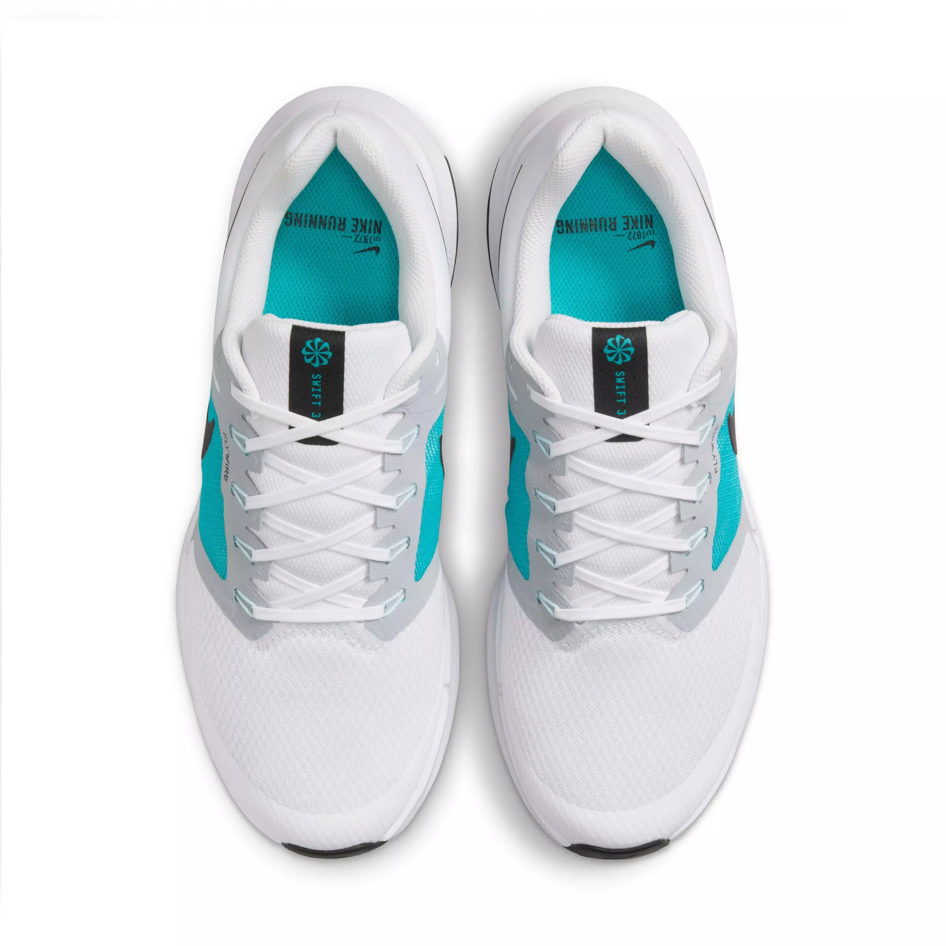 Nike Run Swift 3 "White/Dusty Cactus/Wolf Grey/Black" Men's Running Shoe - WHITE/DUST/GREY/BLACK