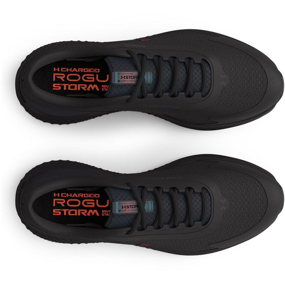 Under Armour Charged Rogue 3 Storm-Waterproof, Black/Black/Black, 6 :  : Clothing, Shoes & Accessories