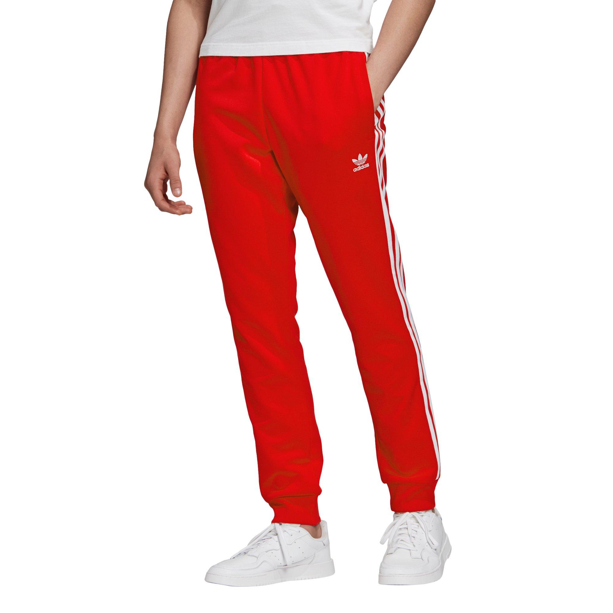 adidas Adicolor Classics Primeblue SST "Red" Men's Track Pants - RED Thumbnail View 1