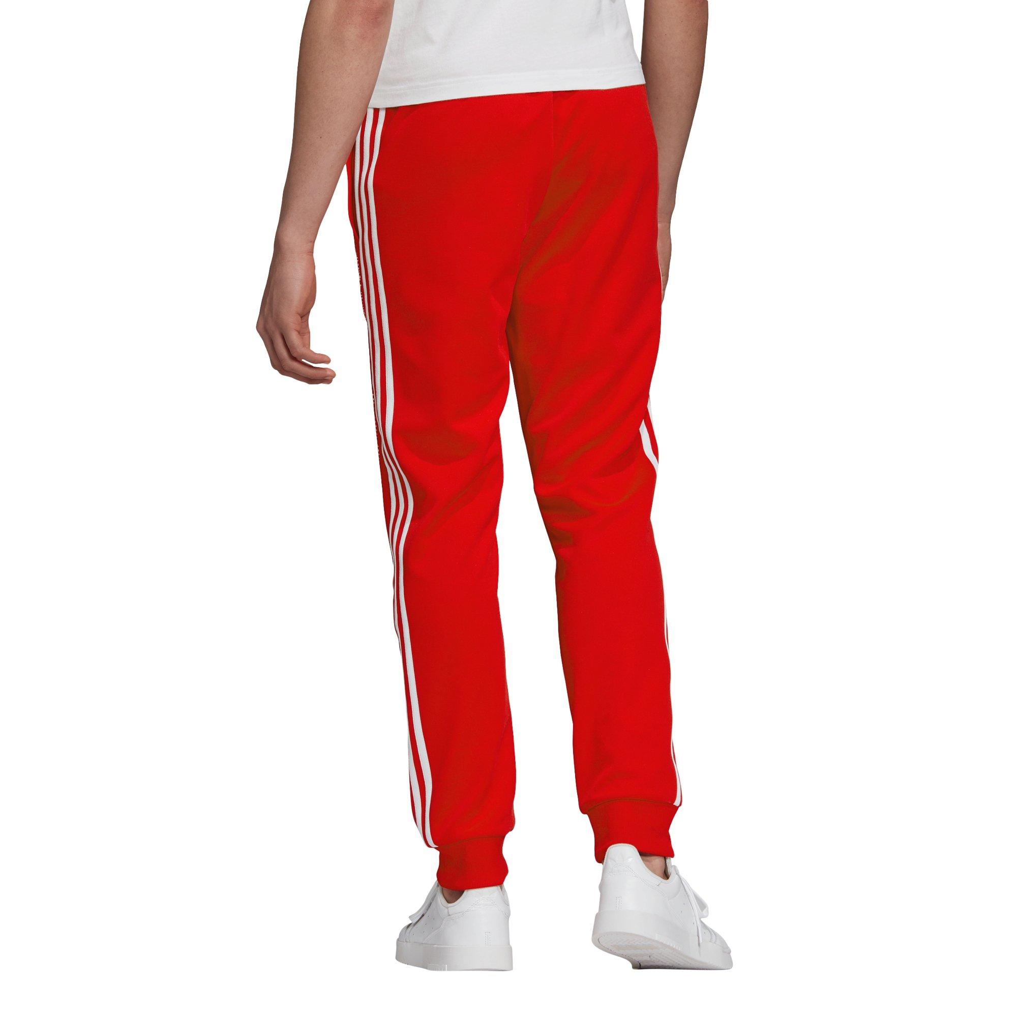 adidas Adicolor Classics Primeblue SST "Red" Men's Track Pants - RED Thumbnail View 2