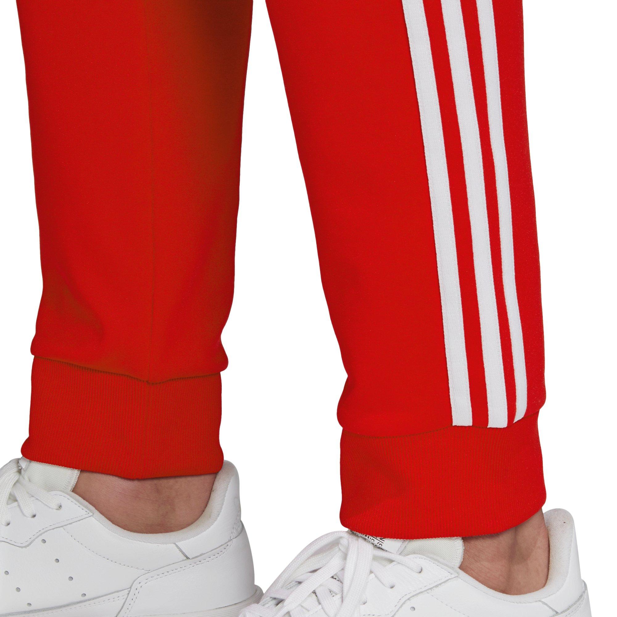 adidas Adicolor Classics Primeblue SST "Red" Men's Track Pants - RED Thumbnail View 6