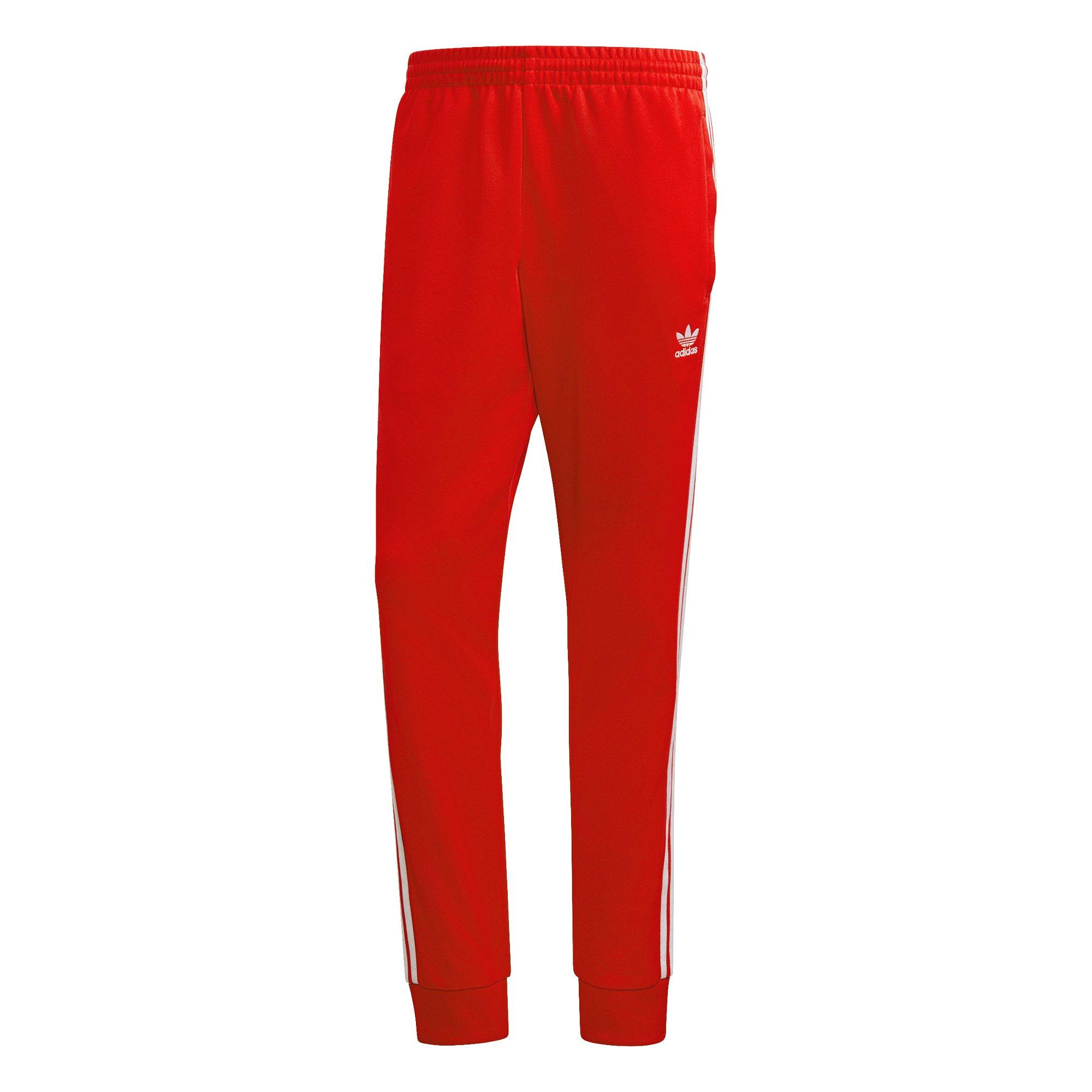 adidas Adicolor Classics Primeblue SST "Red" Men's Track Pants - RED Thumbnail View 7