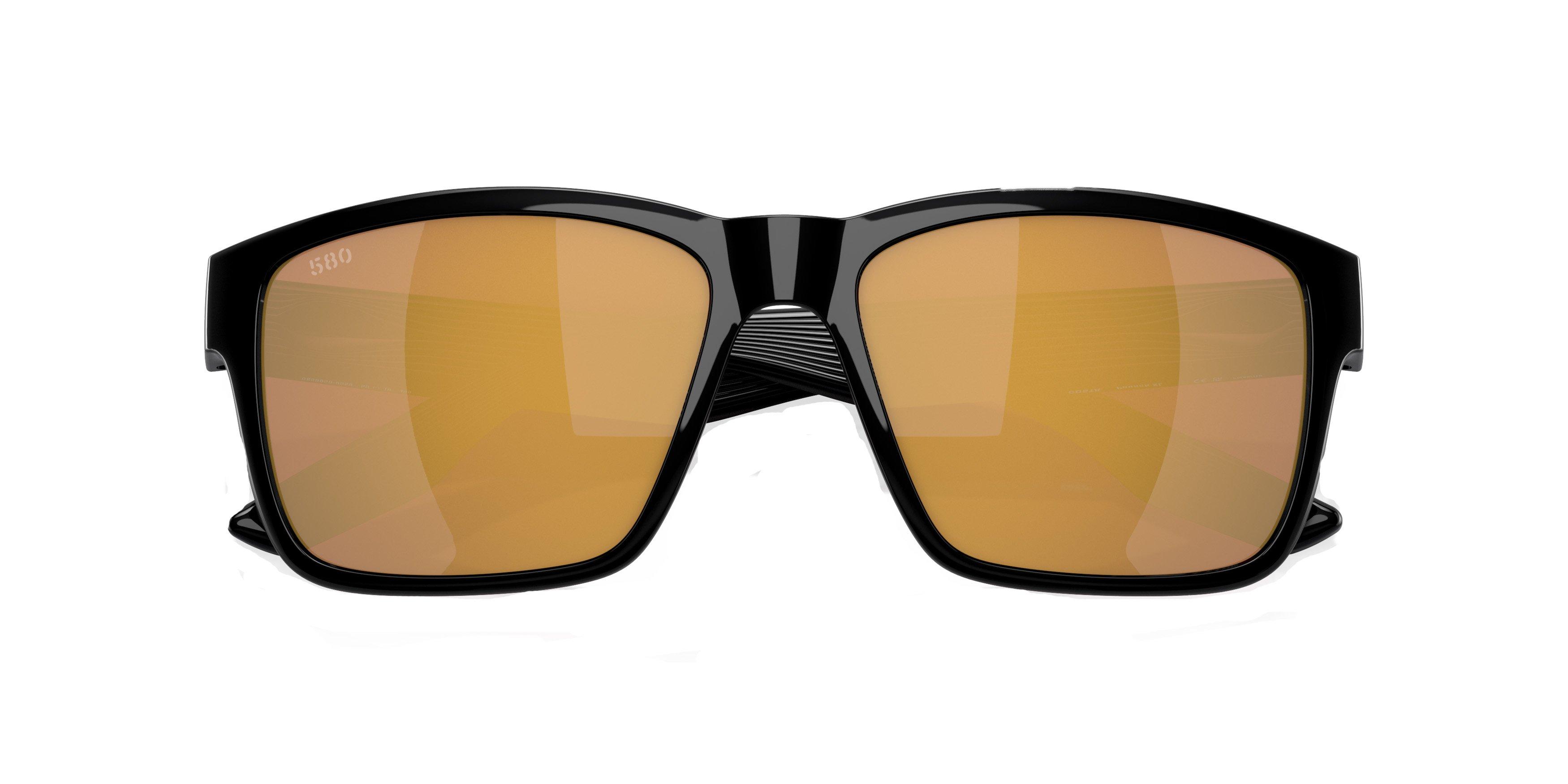 Costa Del Mar Paunch XL Sunglasses - BLACK/GOLD Thumbnail View 7
