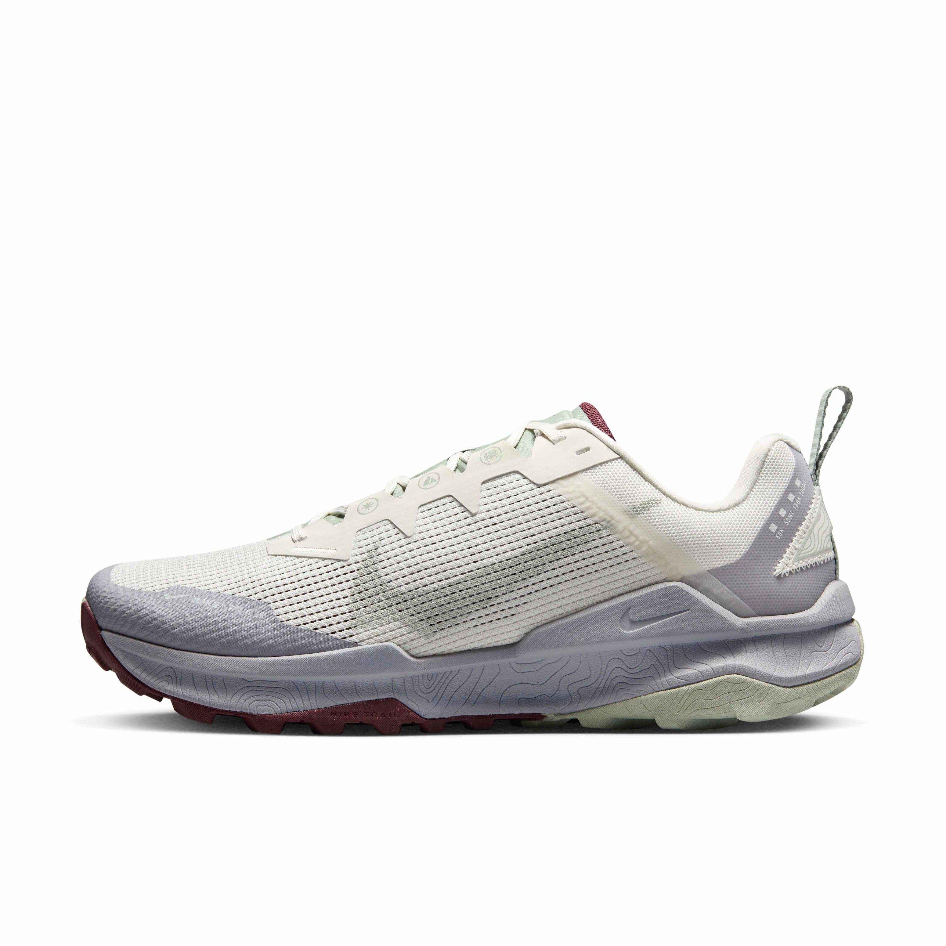 Nike Wildhorse 8 "Phantom/Infinite Gold/Burgundy Crush/Jade Horizon" Men's Trail Running Shoe - PHANTOM/GOLD/BURGUNDY/JADE Thumbnail View 2