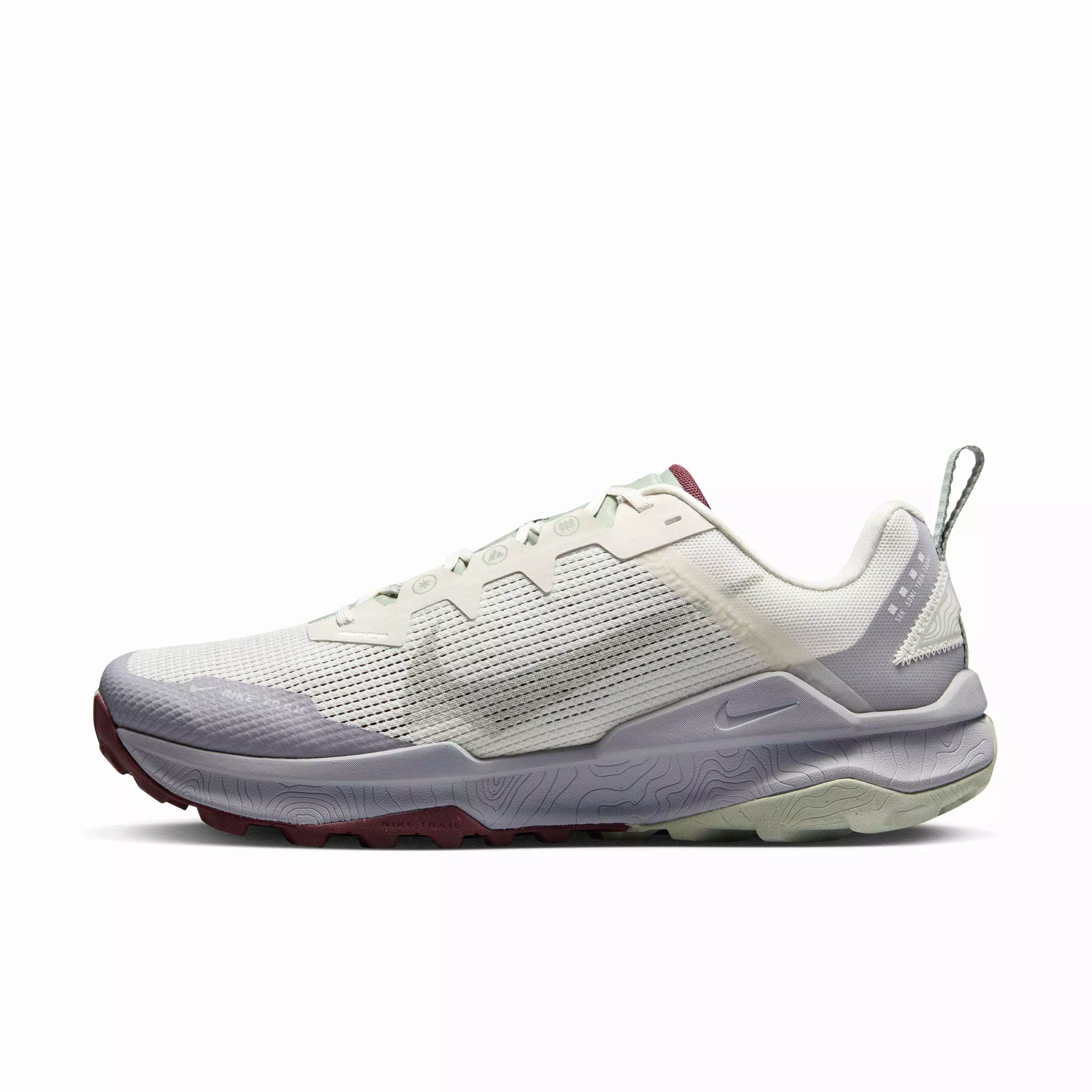 Nike Wildhorse 8 "Phantom/Infinite Gold/Burgundy Crush/Jade Horizon" Men's Trail Running Shoe - PHANTOM/GOLD/BURGUNDY/JADE