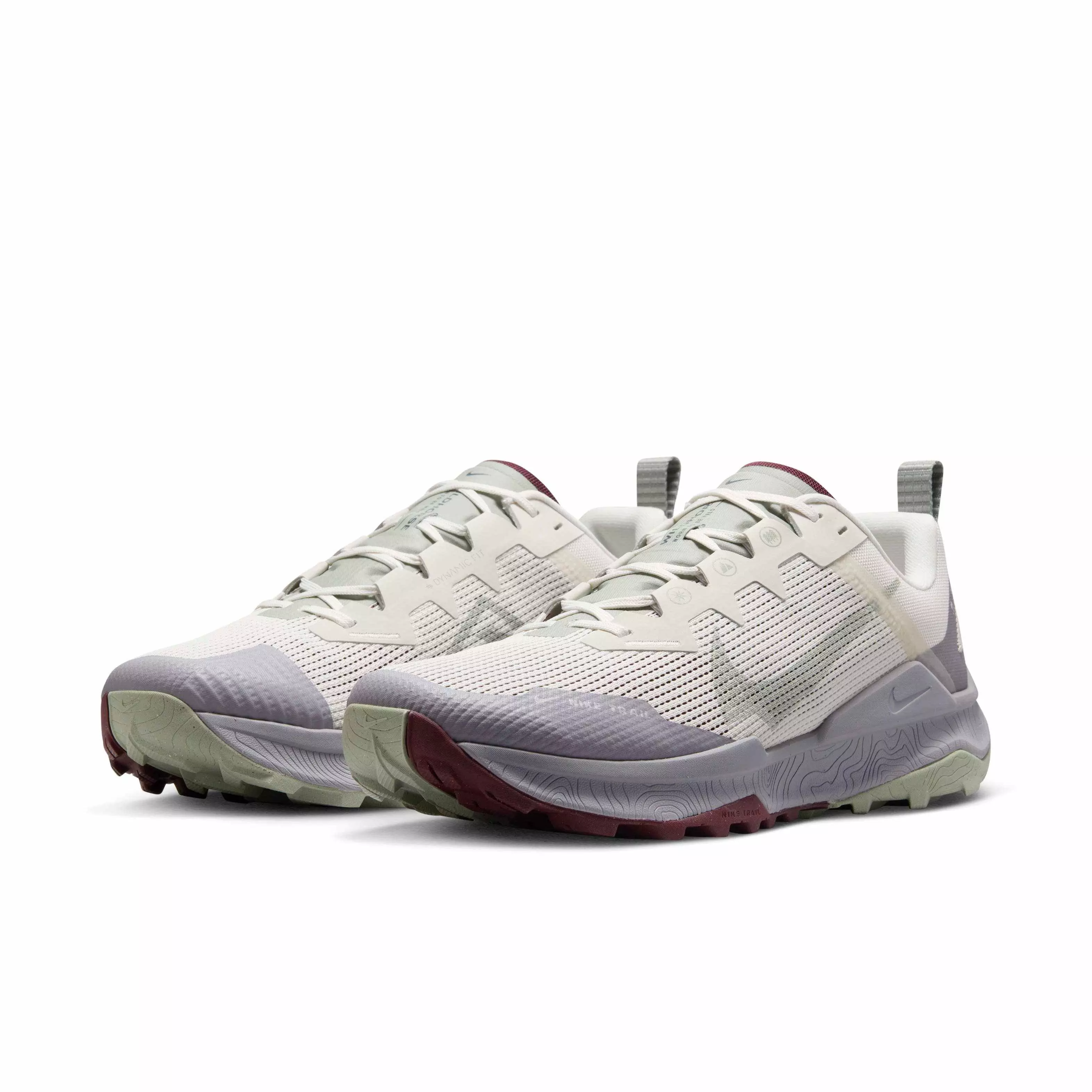 Nike Wildhorse 8 "Phantom/Infinite Gold/Burgundy Crush/Jade Horizon" Men's Trail Running Shoe - PHANTOM/GOLD/BURGUNDY/JADE