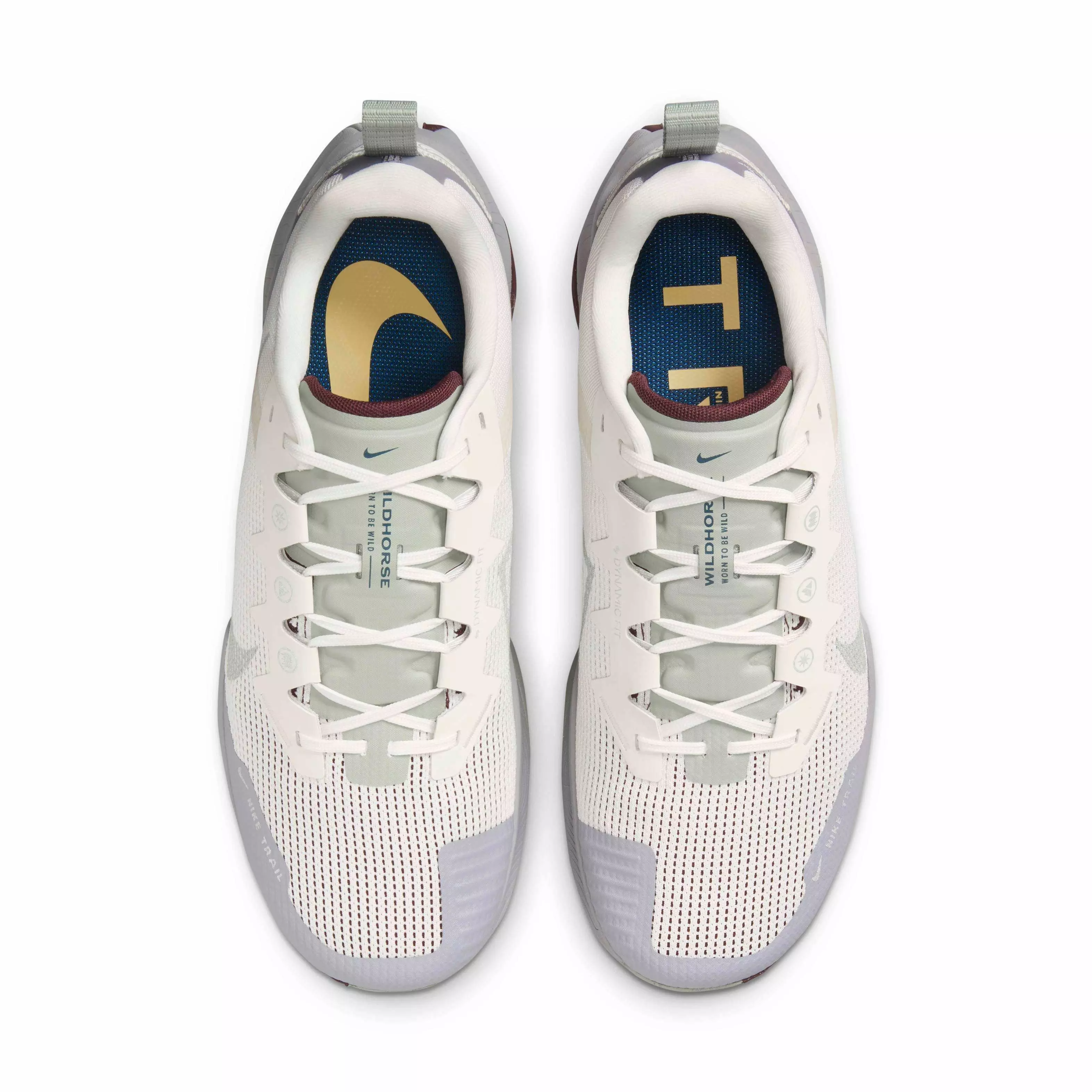 Nike Wildhorse 8 "Phantom/Infinite Gold/Burgundy Crush/Jade Horizon" Men's Trail Running Shoe - PHANTOM/GOLD/BURGUNDY/JADE