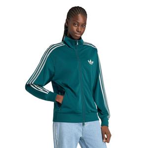 adidas Originals Women's Firebird Loose Track Top - Green/Grey