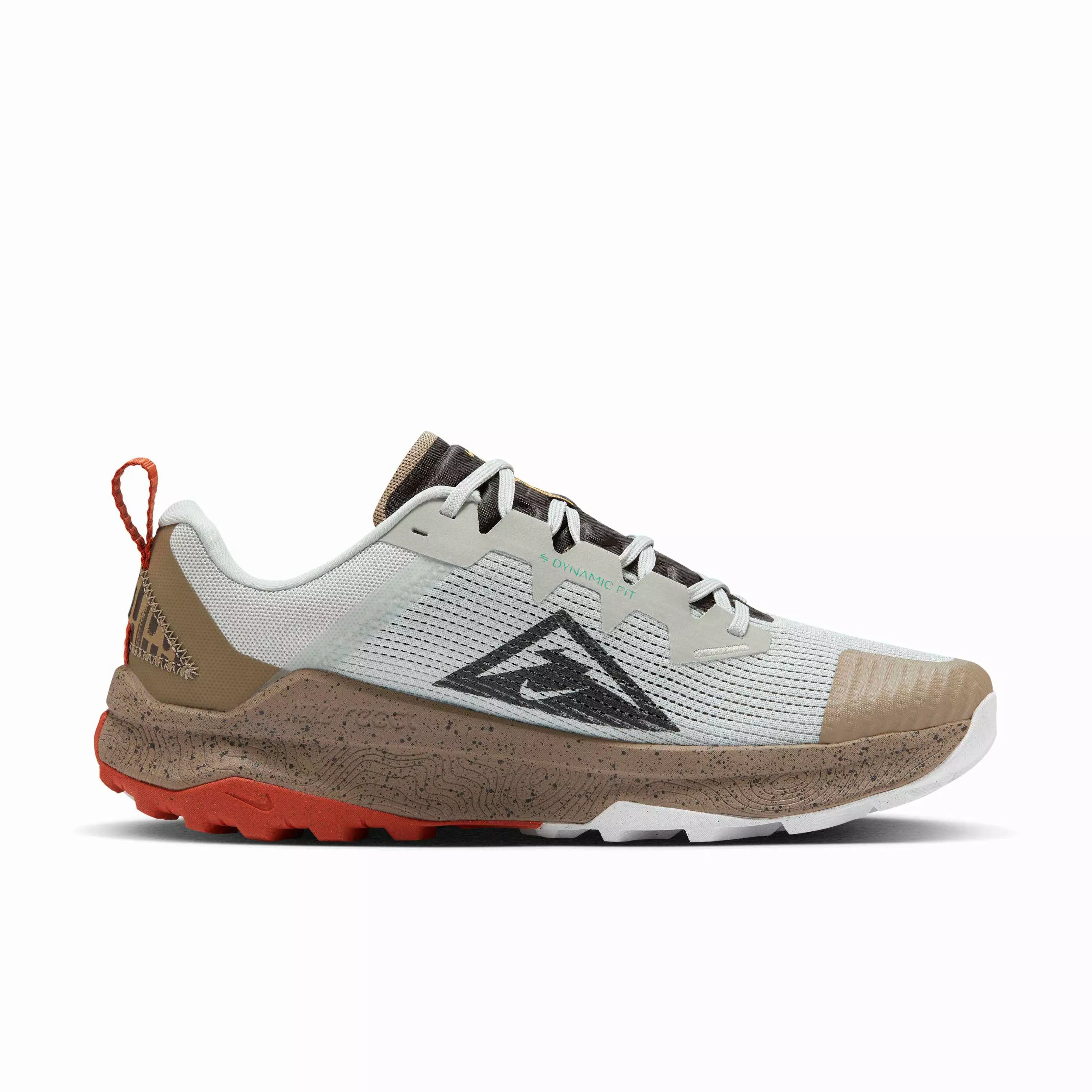 Nike Wildhorse 8 "Light Silver/Khaki/Vintage Coral/Velvet Brown" Men's Trail Running Shoe - LT SILVER/KHAKI/CORAL/BROWN