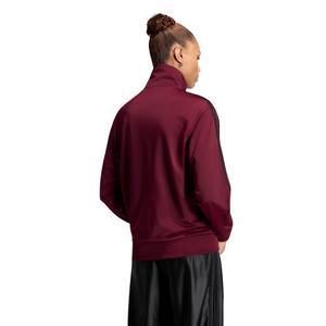 adidas Originals Women's Firebird Track Top Loose - Maroon/Black - MAROON/BLACK