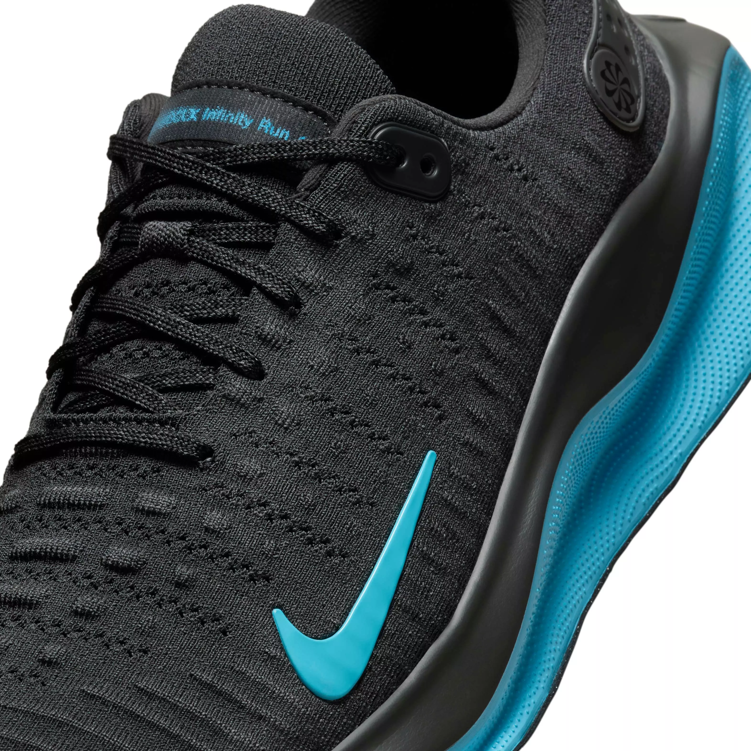 Nike InfinityRN 4 "Anthracite/Black/Baltic Blue" Men's Running Shoe - ANTHRACITE/BLACK/BLUE