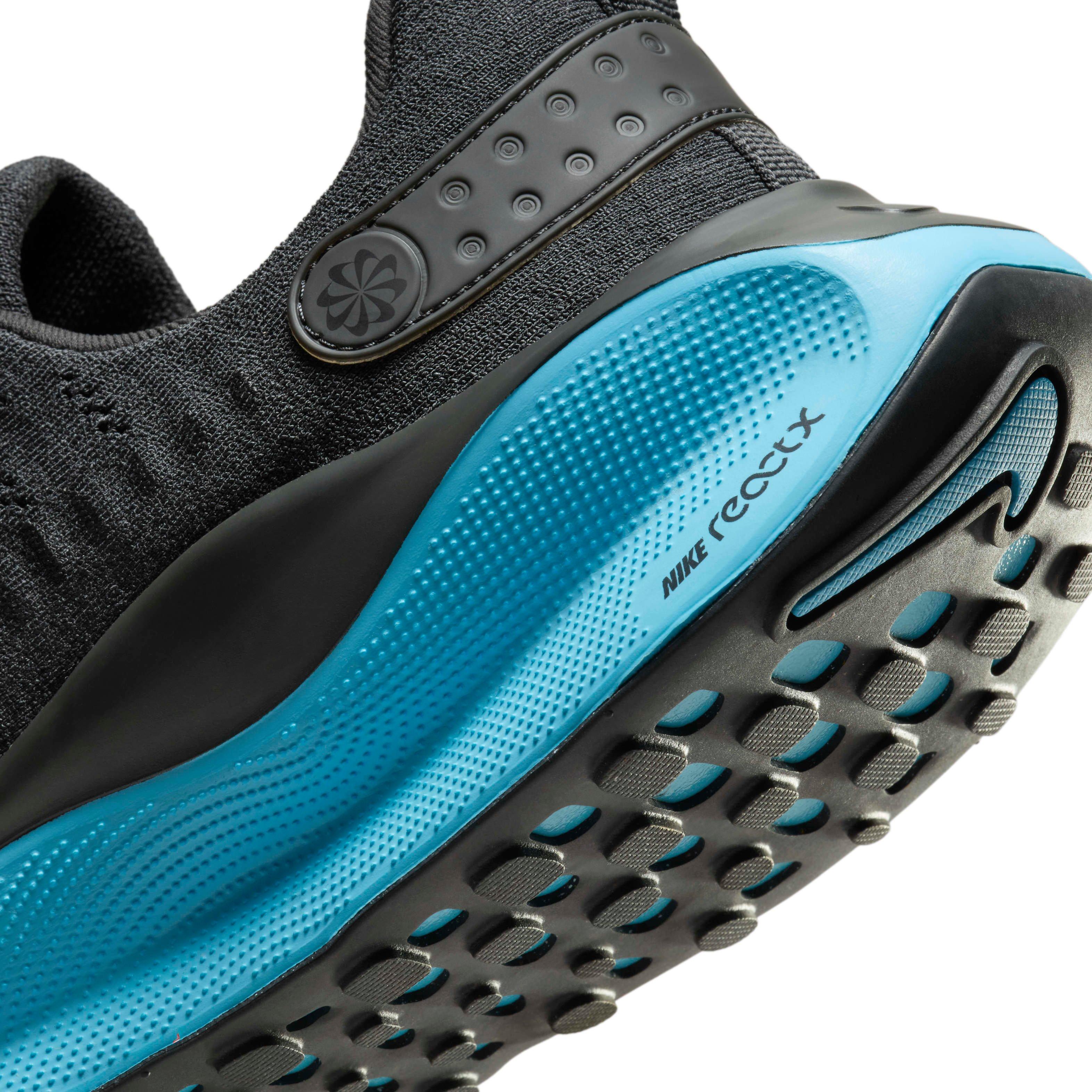 Nike InfinityRN 4 "Anthracite/Black/Baltic Blue" Men's Running Shoe - ANTHRACITE/BLACK/BLUE Thumbnail View 8