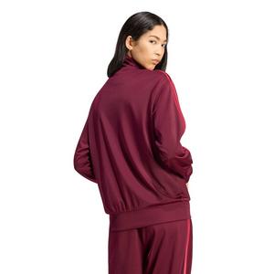 adidas Originals Women's Firebird Loose Track Top - Maroon/Pink