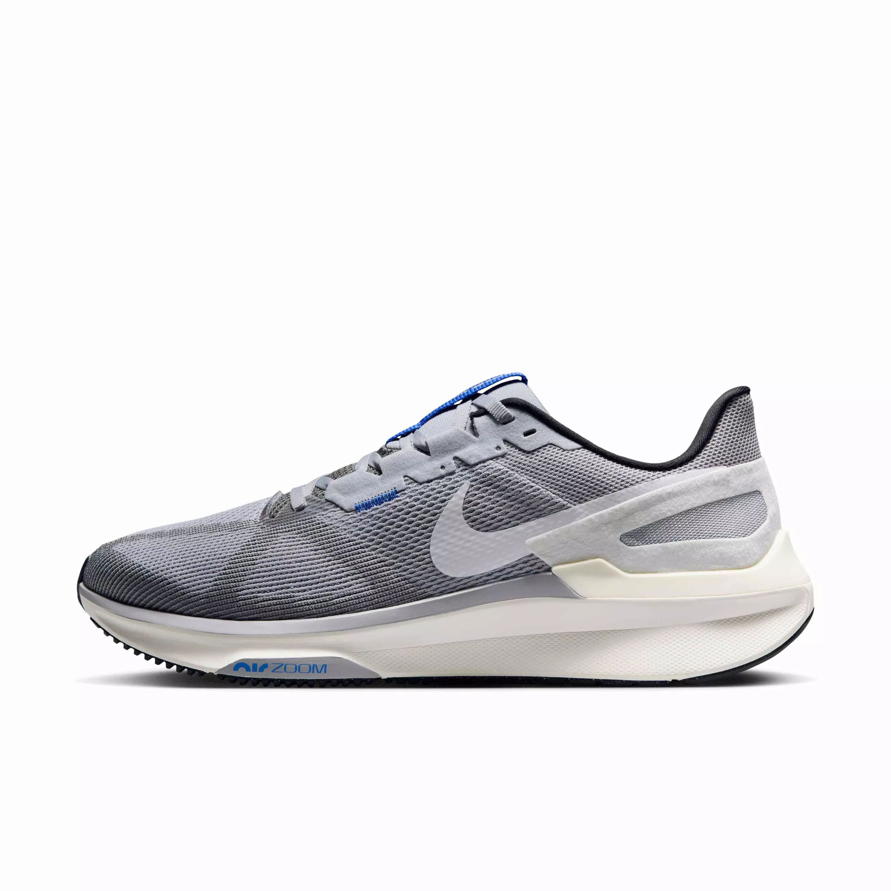 Nike Structure 25 "Smoke Grey/Wolf Grey/Sail/White" Men's Running Shoe - GREY/GREY/SAIL/WHITE