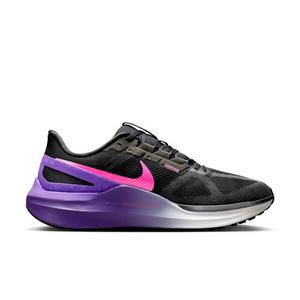 Nike Structure 25 "Black/Anthracite/Field Purple/Laser Fuchsia" Men's Running Shoe