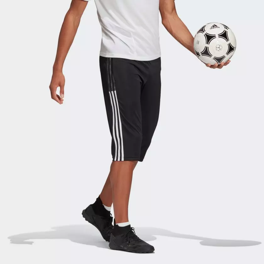 adidas Men's Black Tiro 21 3/4 Pants - BLACK