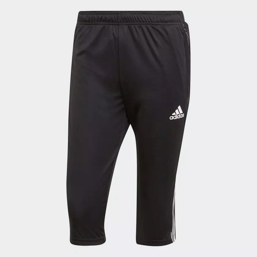 adidas Men's Black Tiro 21 3/4 Pants - BLACK