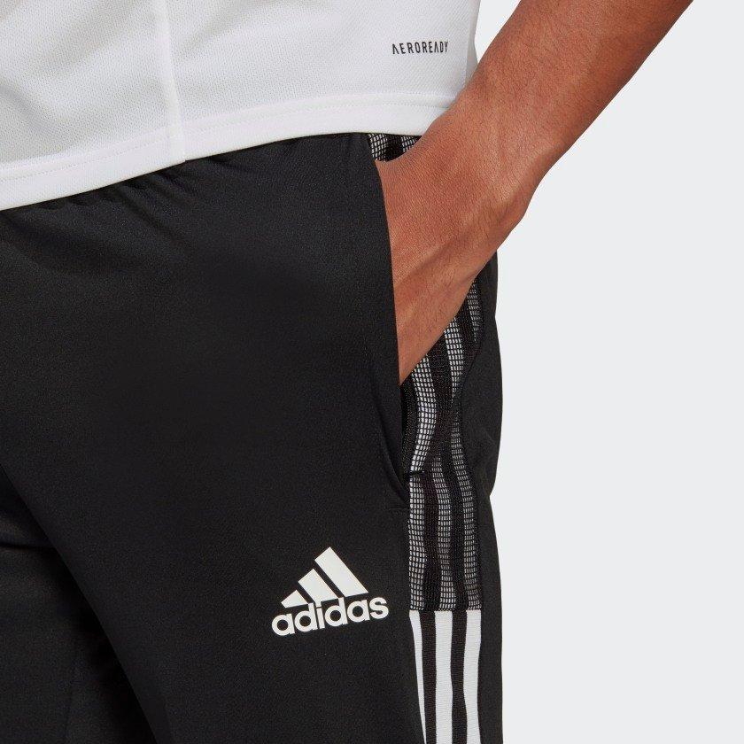 adidas Men's Black Tiro 21 3/4 Pants - BLACK Thumbnail View 5