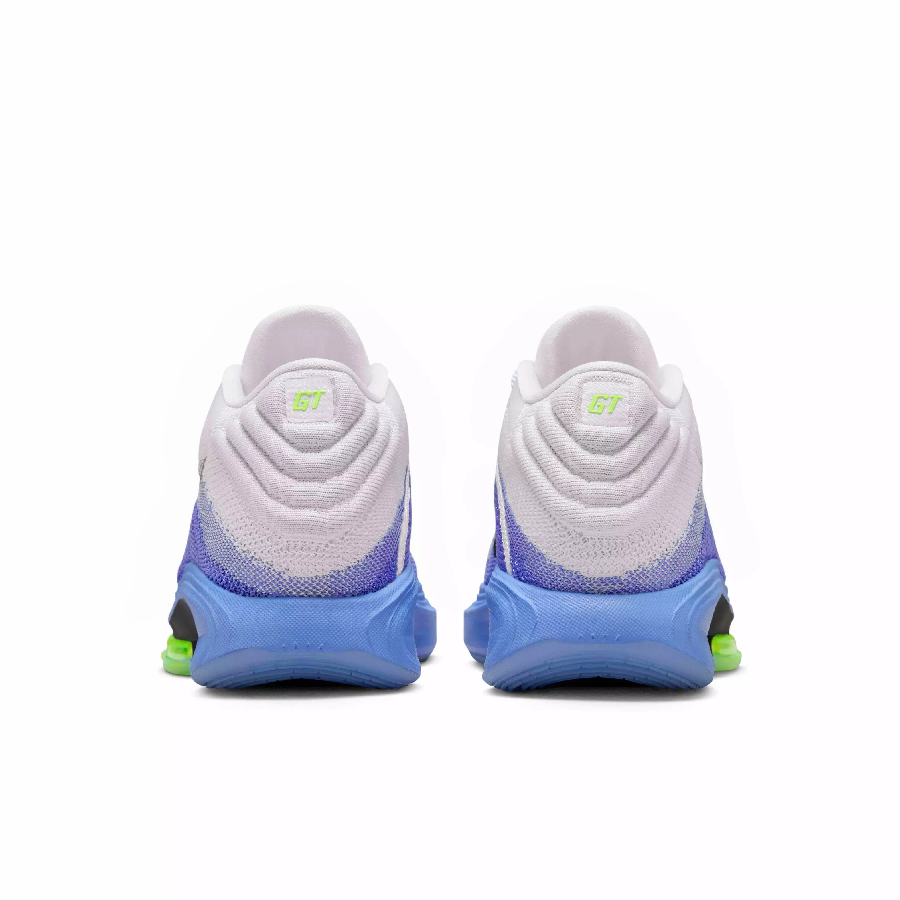 Nike G.T. Hustle 3 "White/Royal Pulse/Volt/Black" Men's Basketball Shoe - WHITE/PULSE/VOLT/BLACK