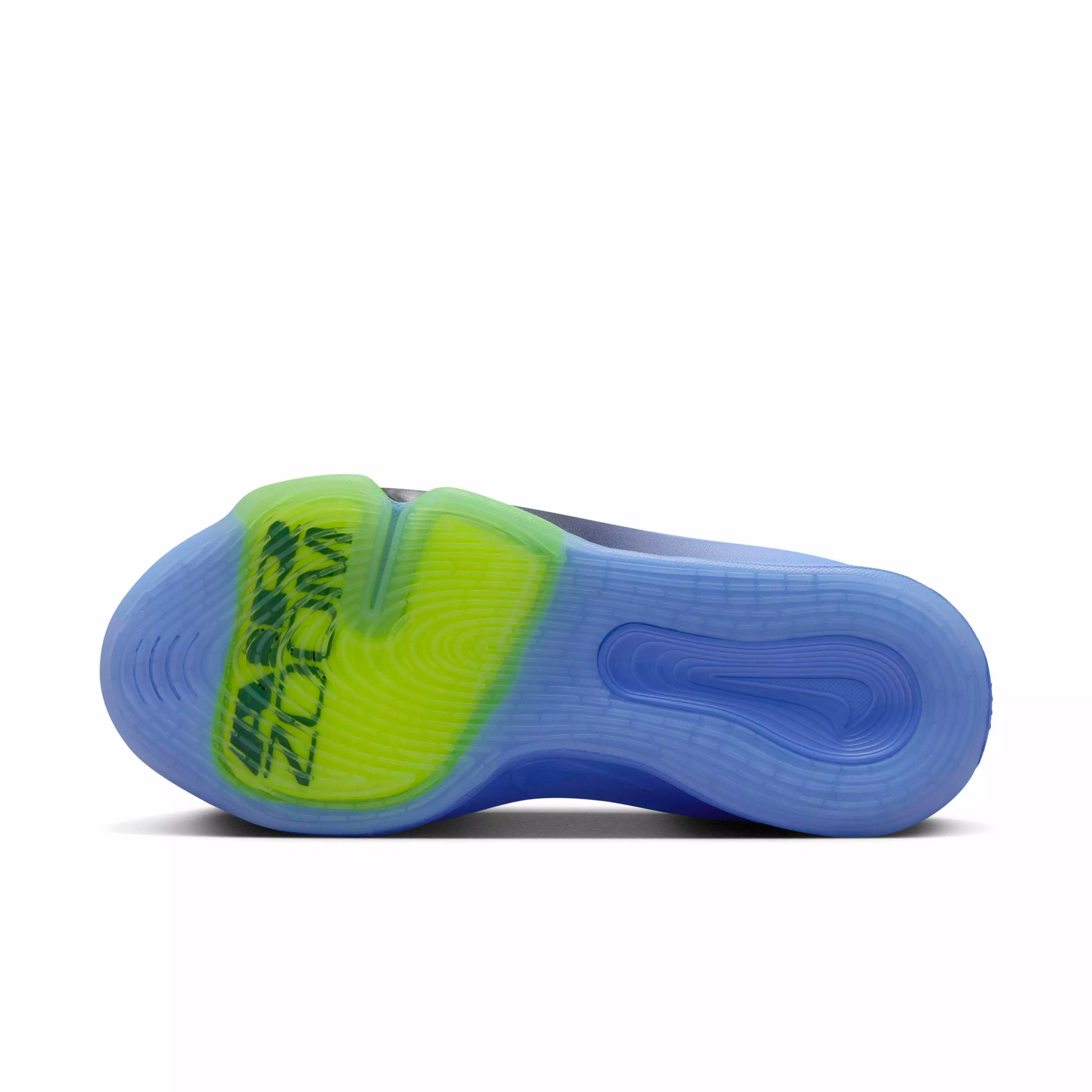 Nike G.T. Hustle 3 "White/Royal Pulse/Volt/Black" Men's Basketball Shoe - WHITE/PULSE/VOLT/BLACK