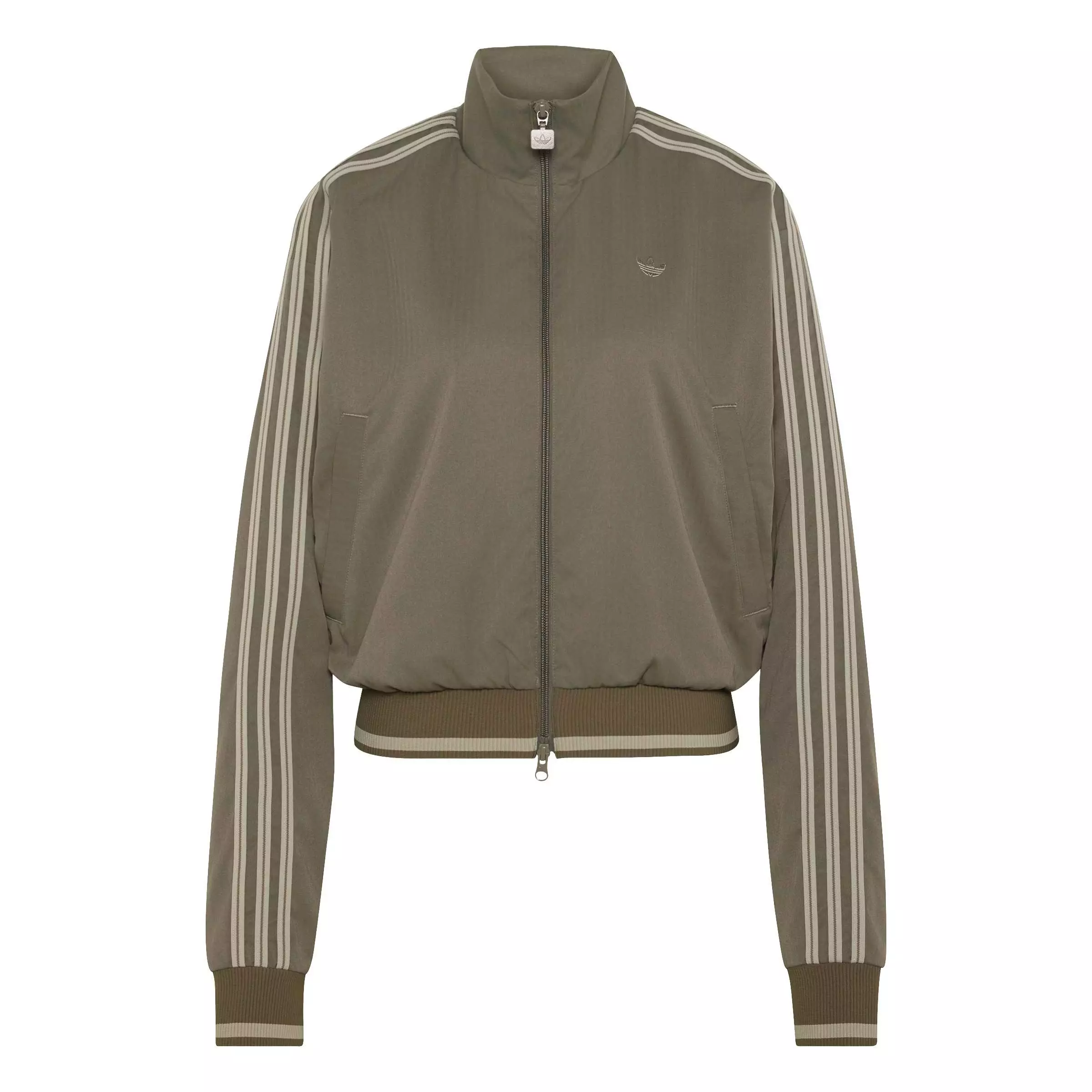 adidas Originals Women's Firebird Track Top - Cargo Khaki - CARGO KHAKI