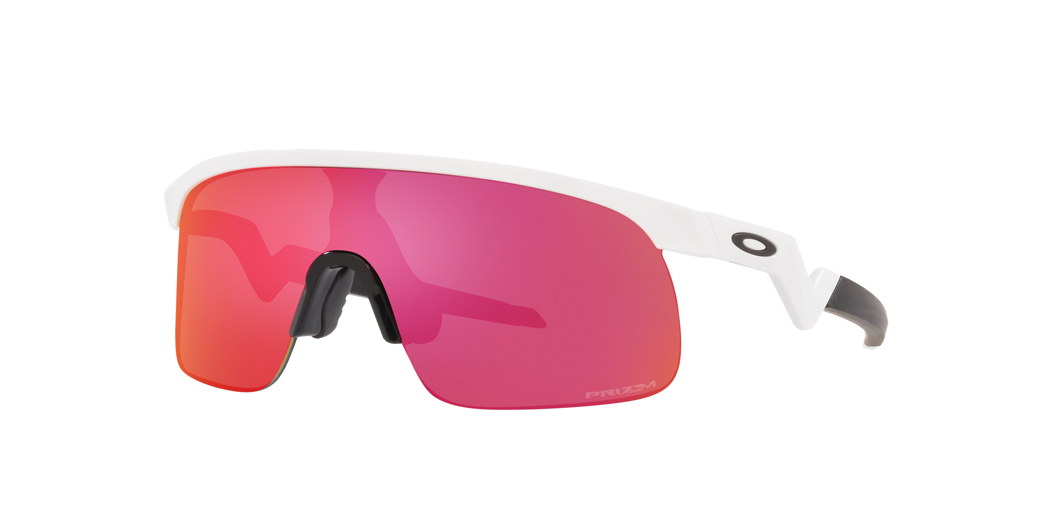 Oakley Youth Resistor Sunglasses - WHITE/RED Thumbnail View 2