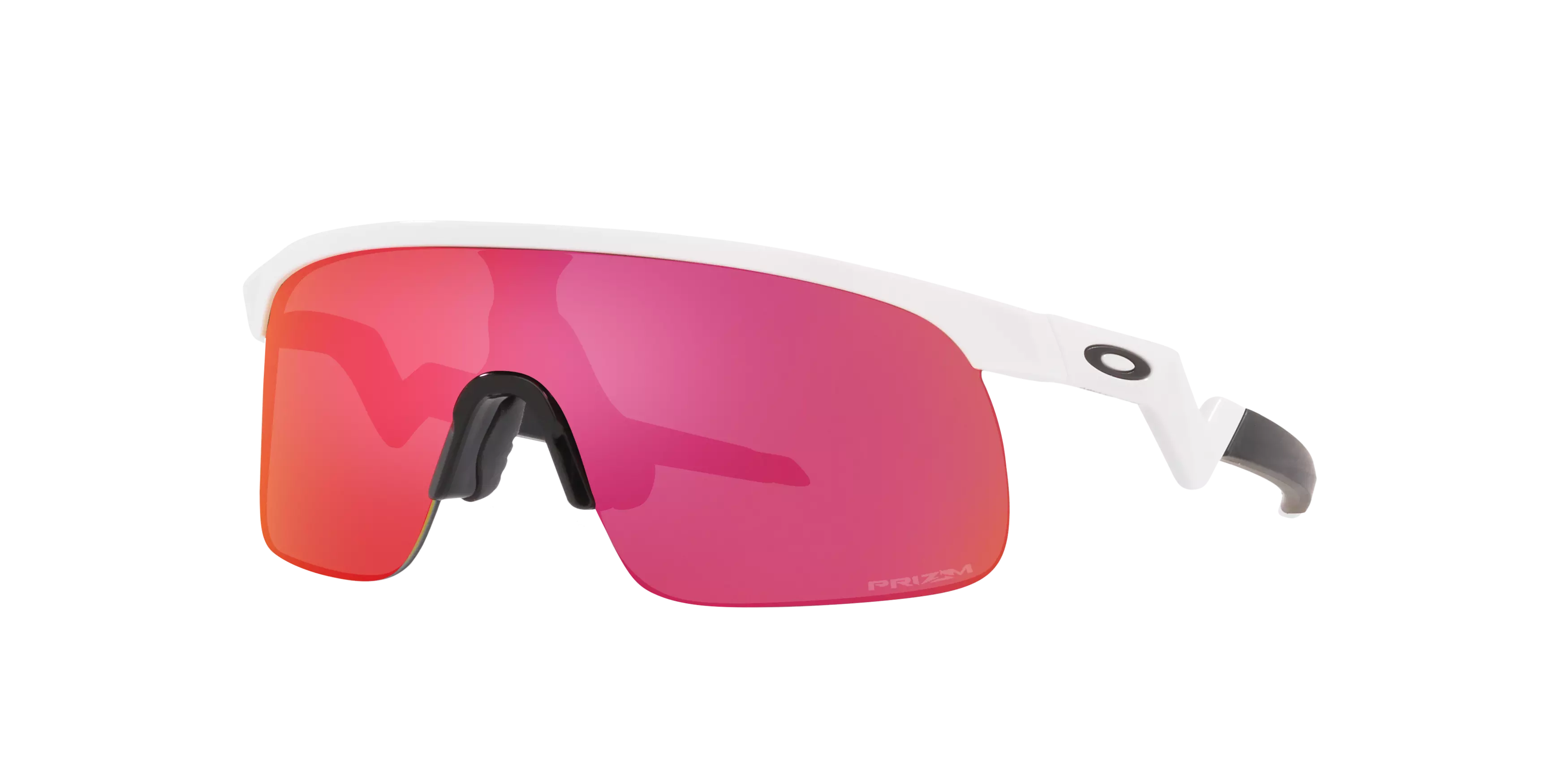 Oakley Youth Resistor Sunglasses - WHITE/RED