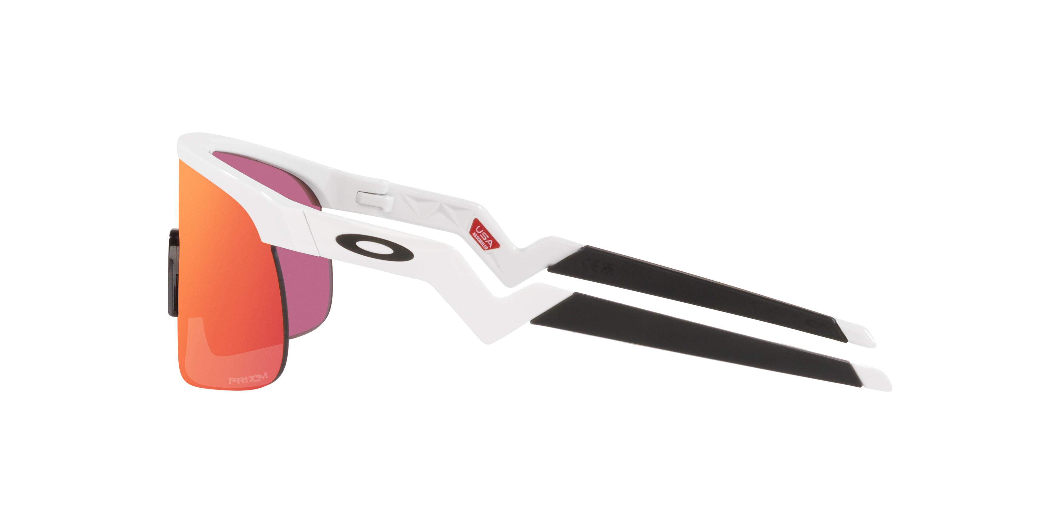 Oakley Youth Resistor Sunglasses - WHITE/RED Thumbnail View 4