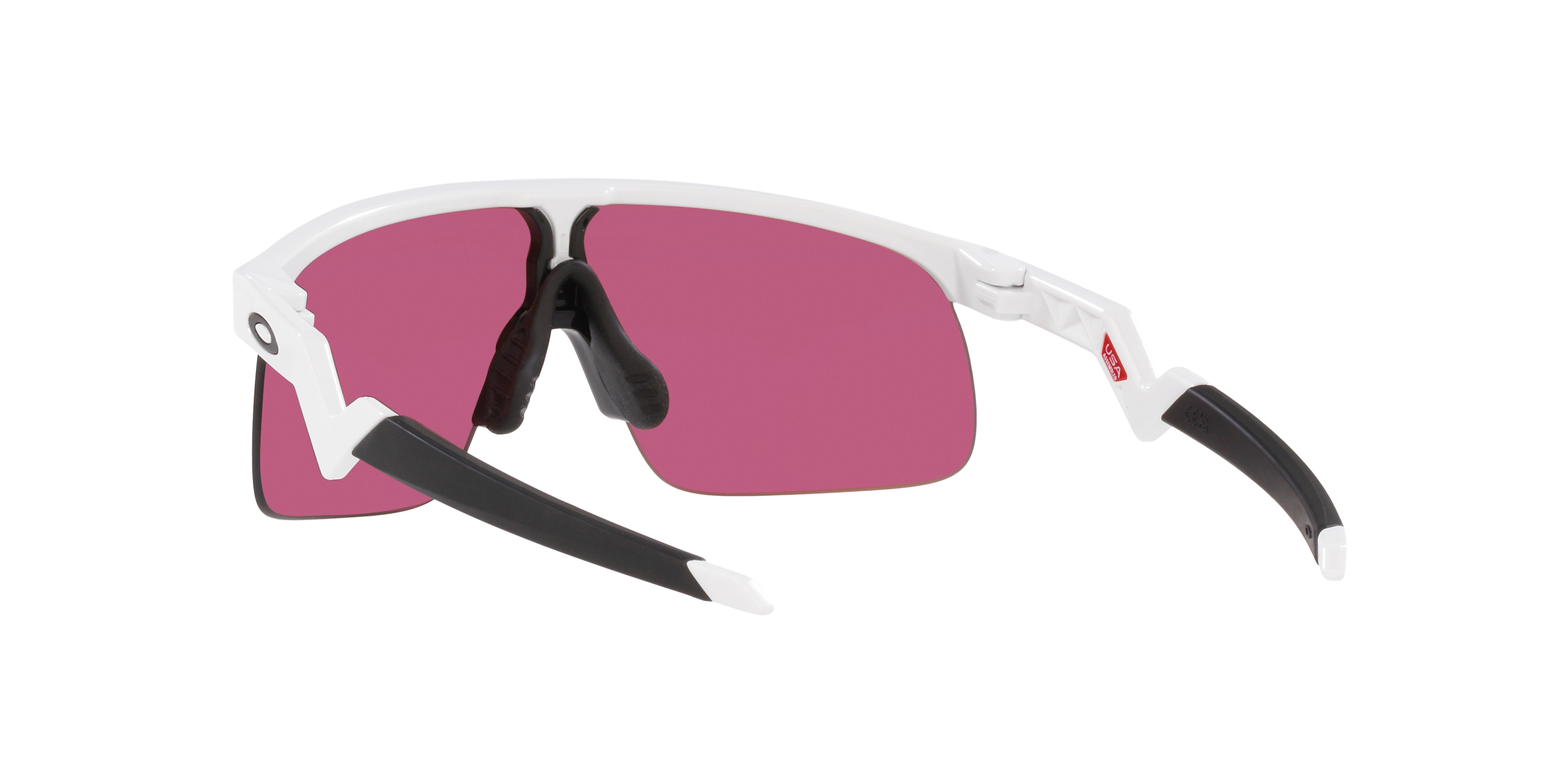 Oakley Youth Resistor Sunglasses - WHITE/RED Thumbnail View 6