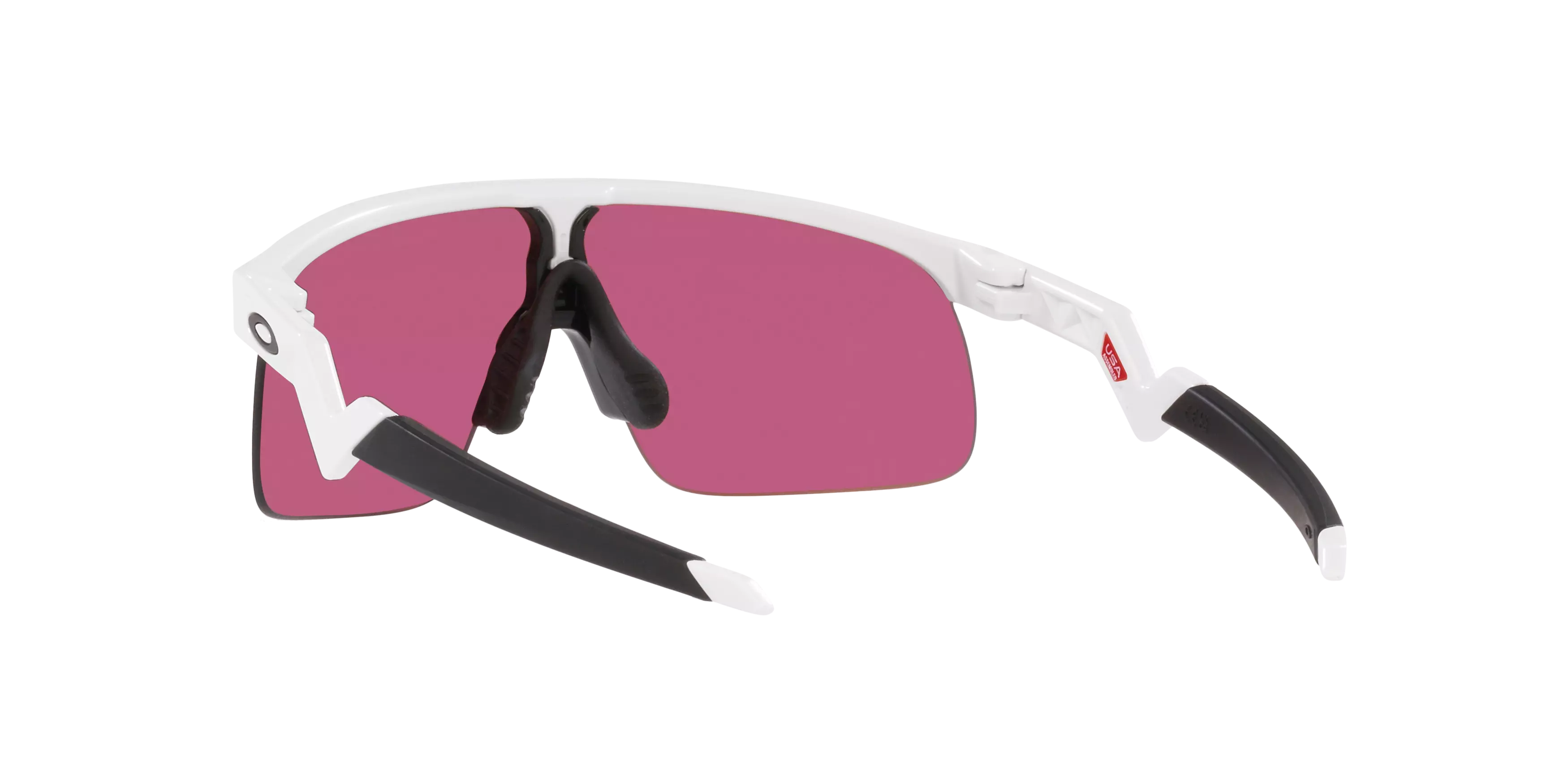 Oakley Youth Resistor Sunglasses - WHITE/RED