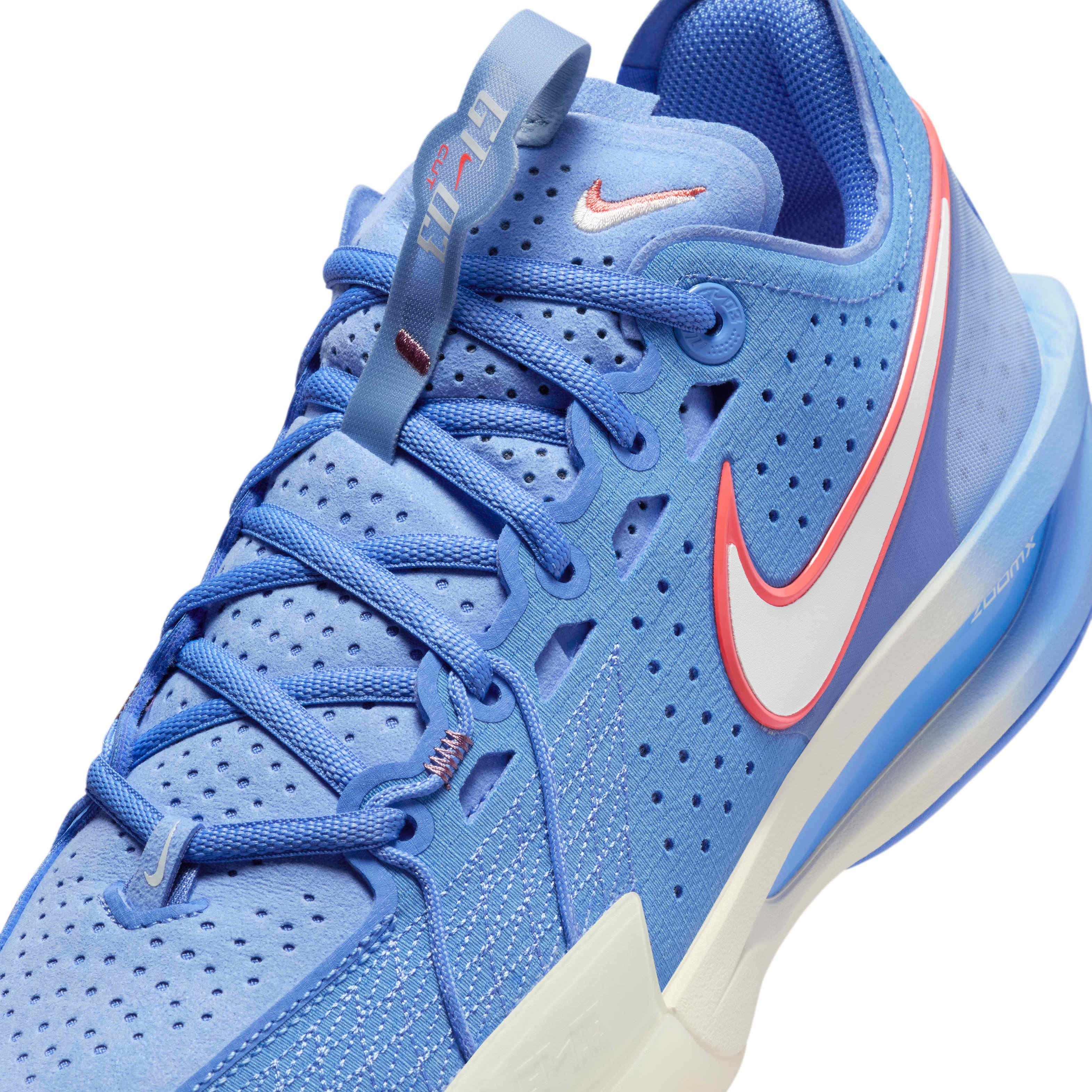 Nike G.T. Cut 3 "Royal Pulse/Light Wild Mango/Plum Dust/Sail" Men's Basketball Shoe - ROYAL/LT MANGO/DUST/SAIL Thumbnail View 7