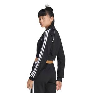 adidas Originals Women's Superstar Cropped Track Top - Black/White