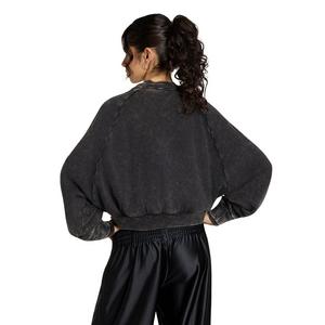 adidas Originals Women's Superstar Double Layered Cropped Track Top - Black