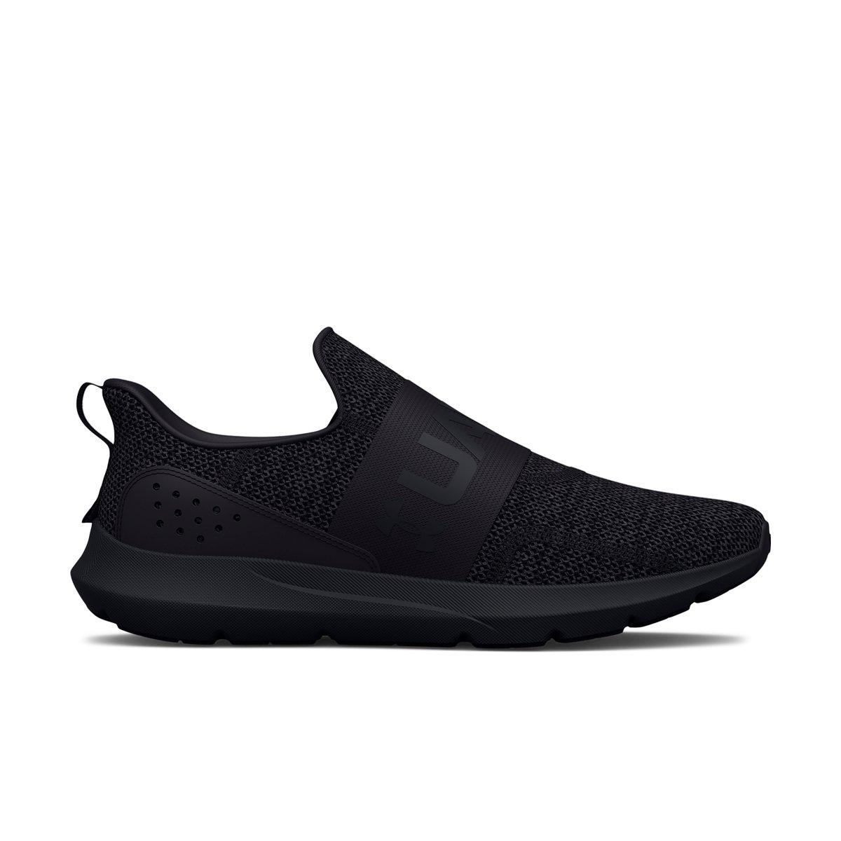 Under Armour Women's Surge 3 Slip On, (001) Black