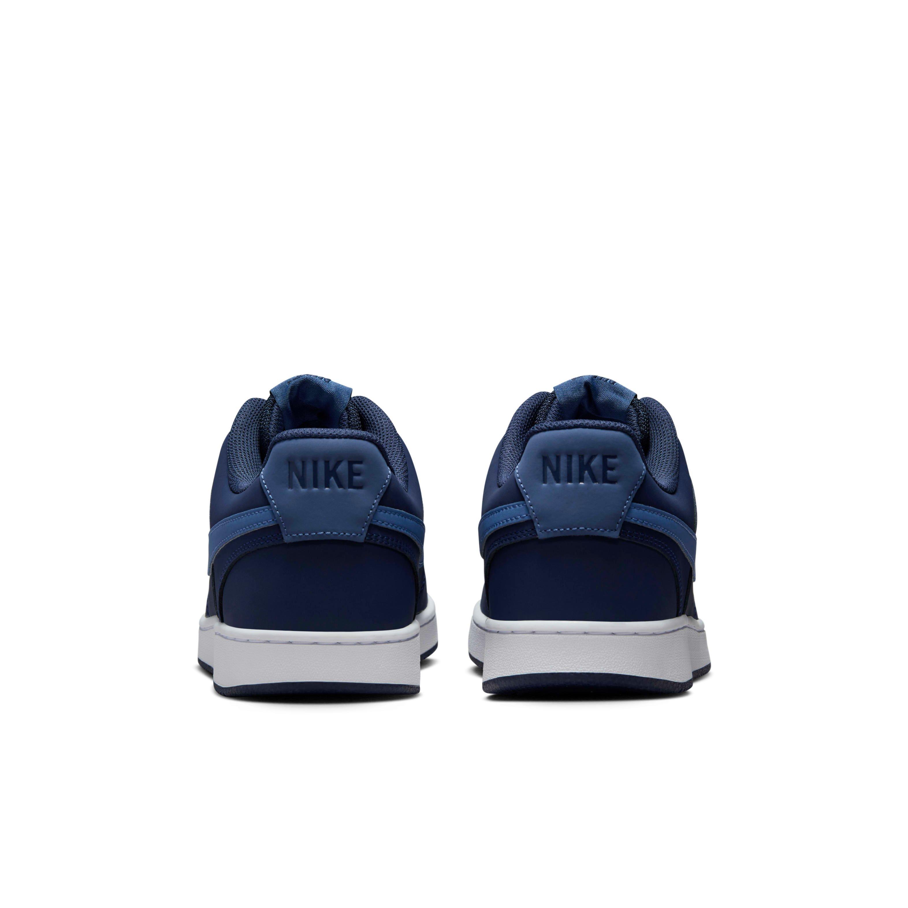Nike Court Vision Low Next Nature "Midnight Navy/White/Mystic Navy" Men's Shoe - NAVY/WHITE/NAVY Thumbnail View 5