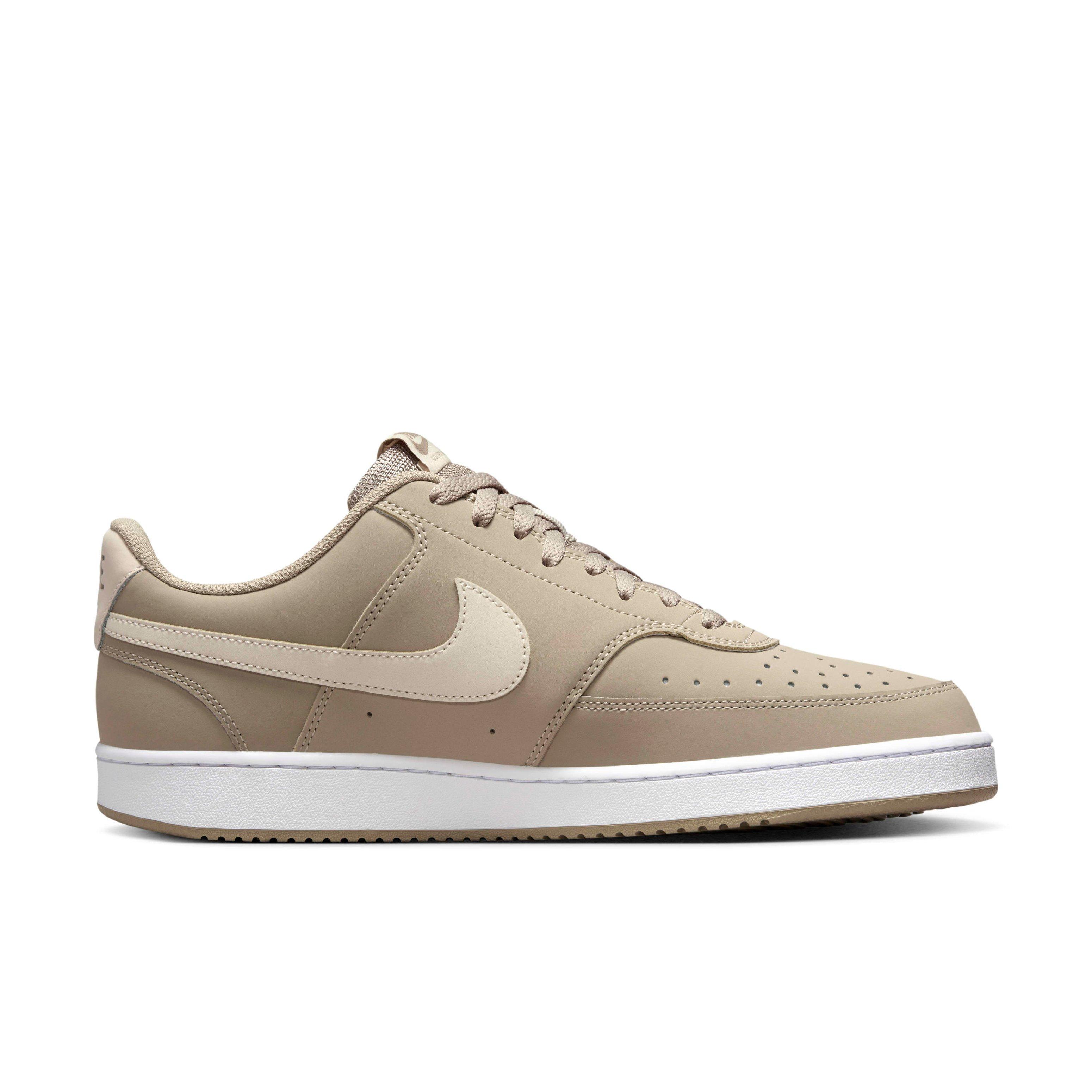 Nike Court Vision Low Next Nature "Khaki/White/Sanddrift" Men's Shoe - KHAKI/WHITE/SANDDRIFT Thumbnail View 1