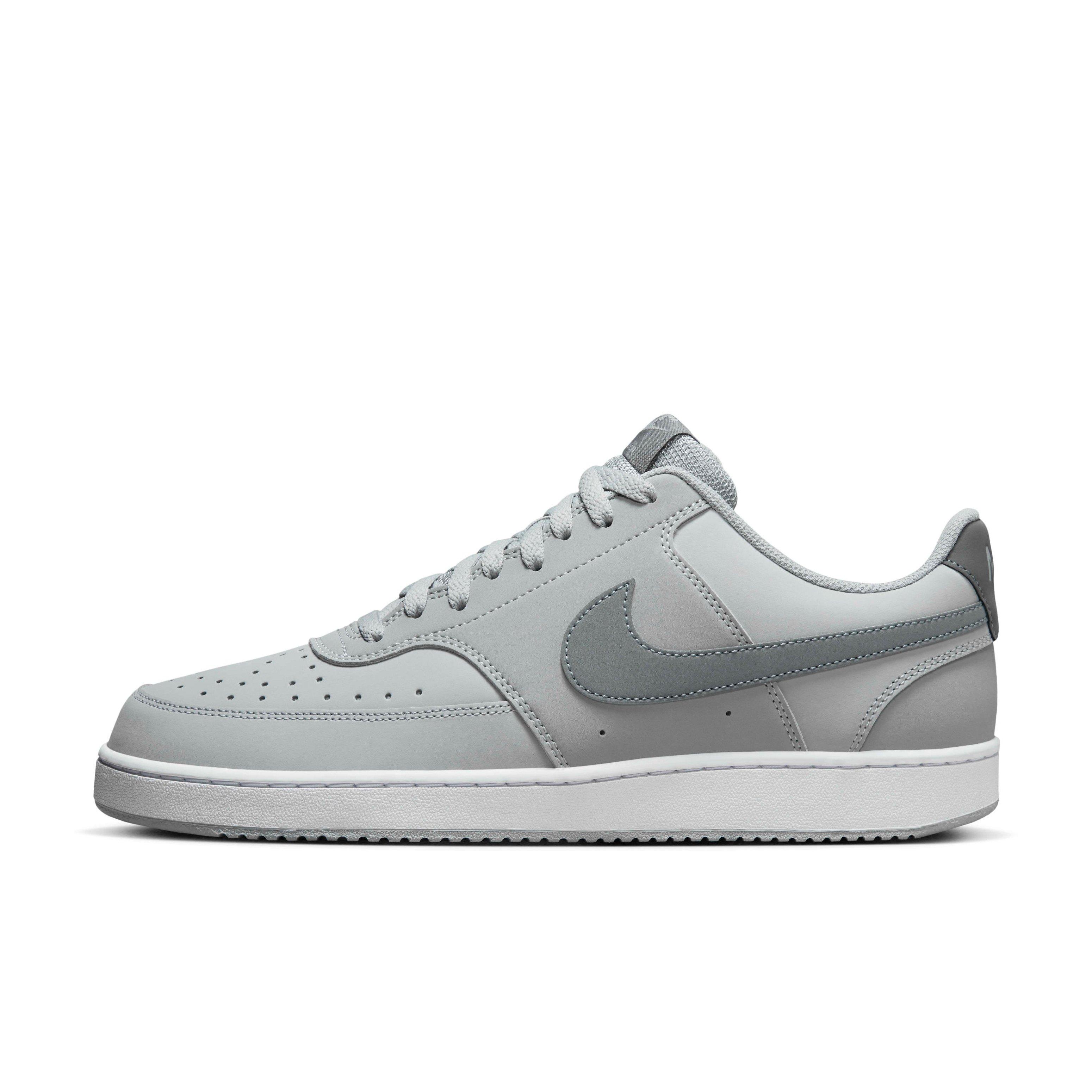 Size‎ 11 Nike  Court Vision Next Nature Low Grey Fog White Nike Court Vision Low Next Nature Grey Fog Shoes - YouTube main image 2