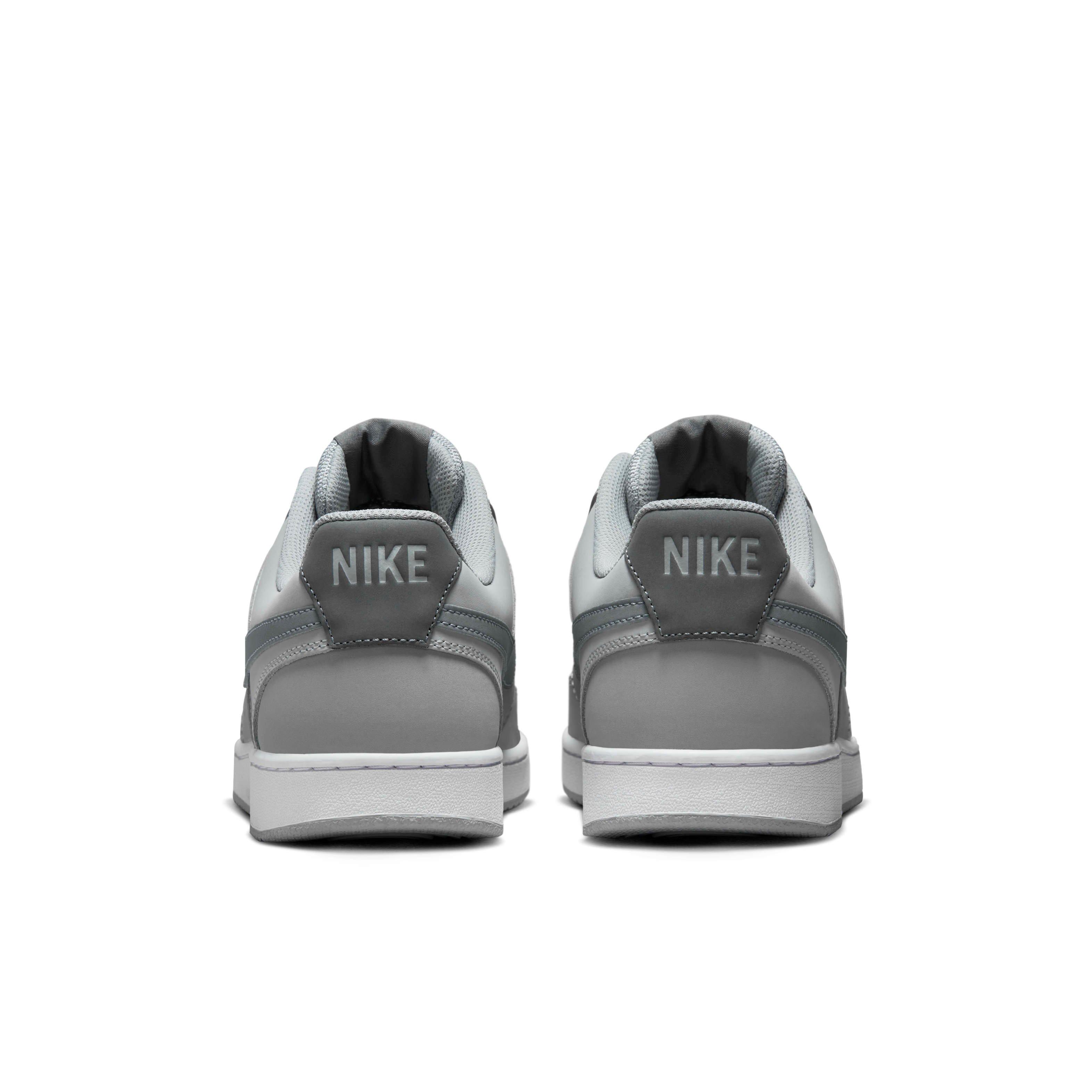 Nike Court Vision Low Next Nature "Light Smoke Grey/White/Smoke Grey" Men's Shoe - LT GREY/WHITE/GREY Thumbnail View 5