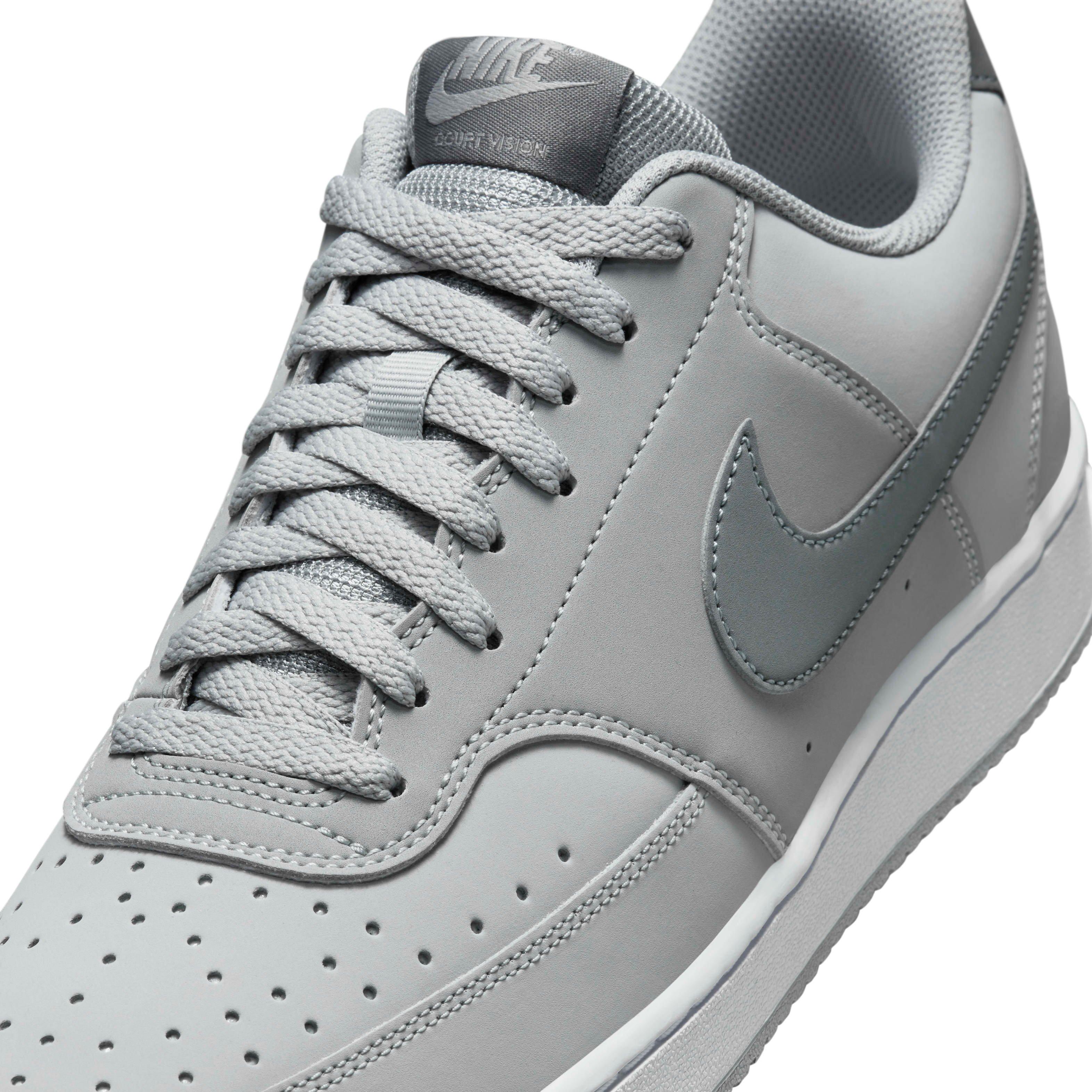 Nike Court Vision Low Next Nature Men's "Light Smoke Grey/White/Smoke Grey" Shoe